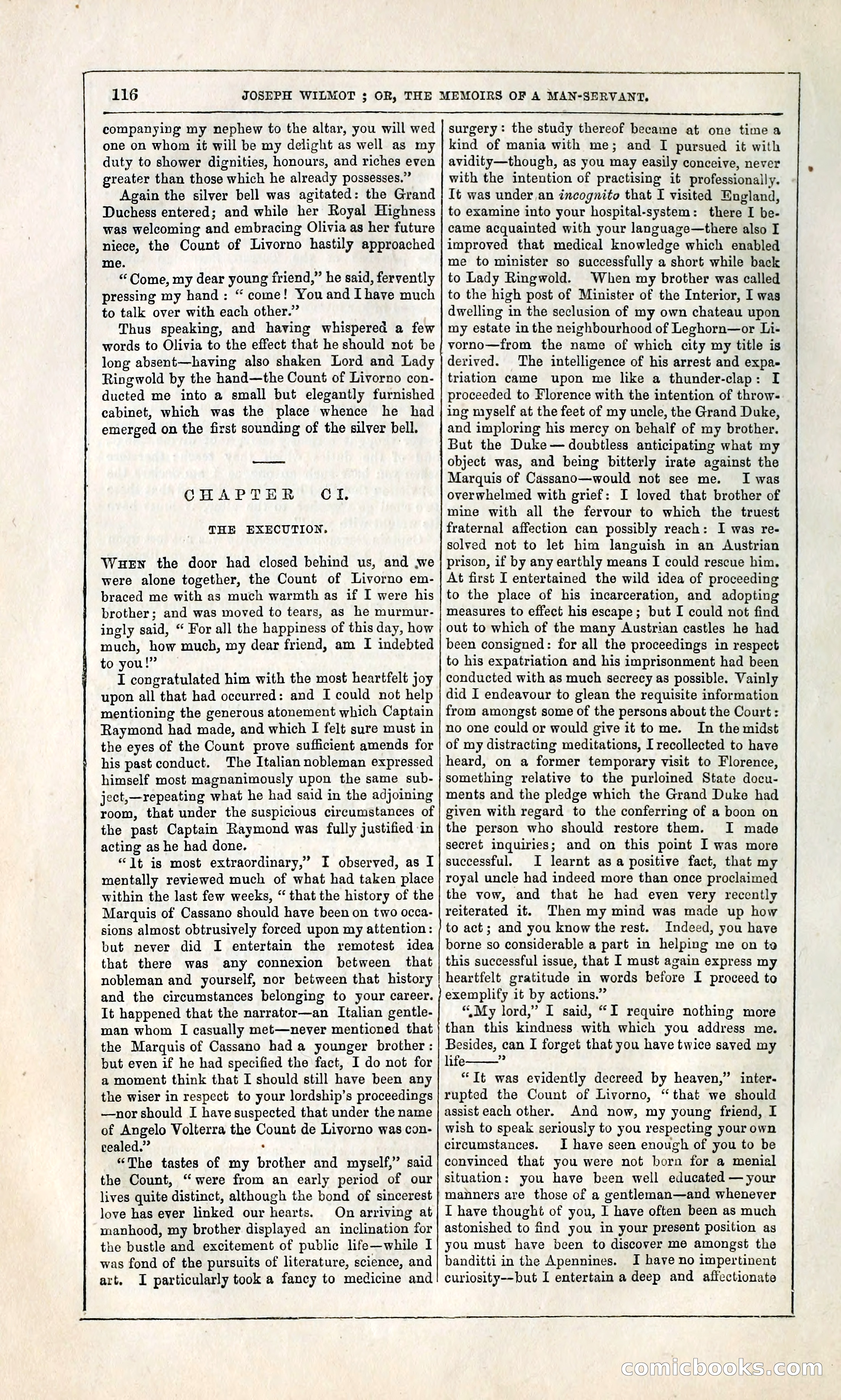 Joseph Wilmot, or, The Memoirs of a Man-Servant — page 129 of 399