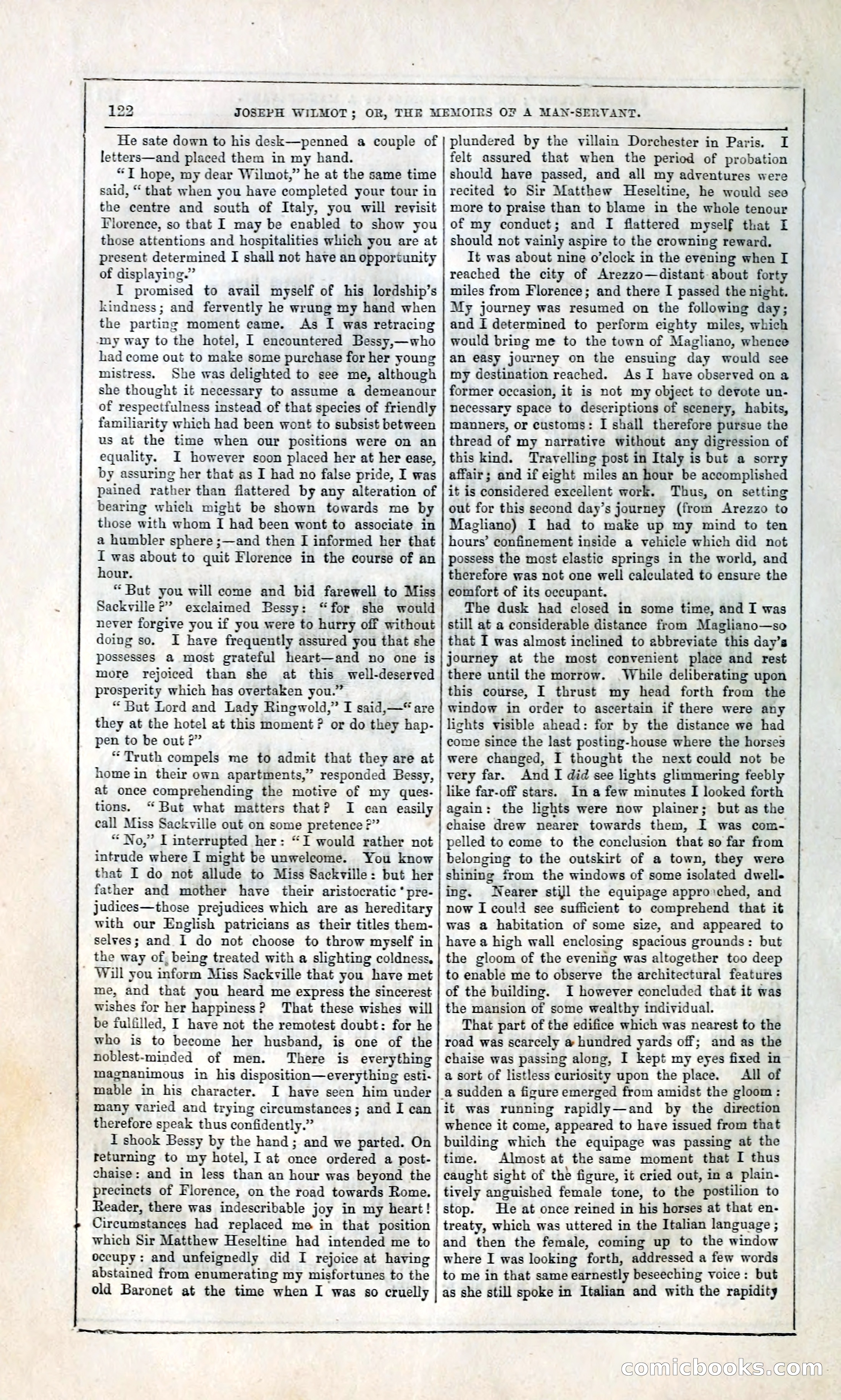 Joseph Wilmot, or, The Memoirs of a Man-Servant — page 135 of 399