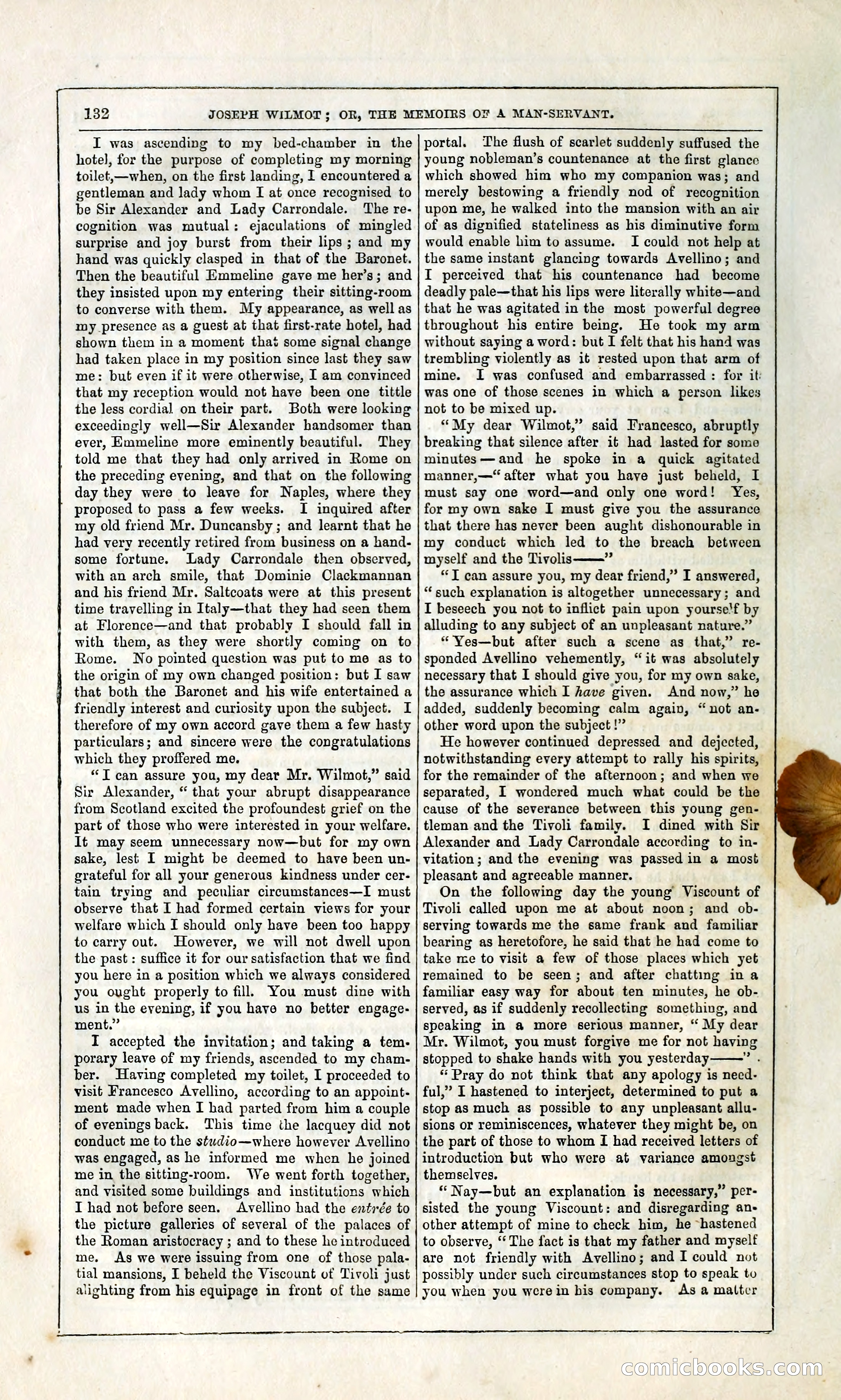 Joseph Wilmot, or, The Memoirs of a Man-Servant — page 145 of 399