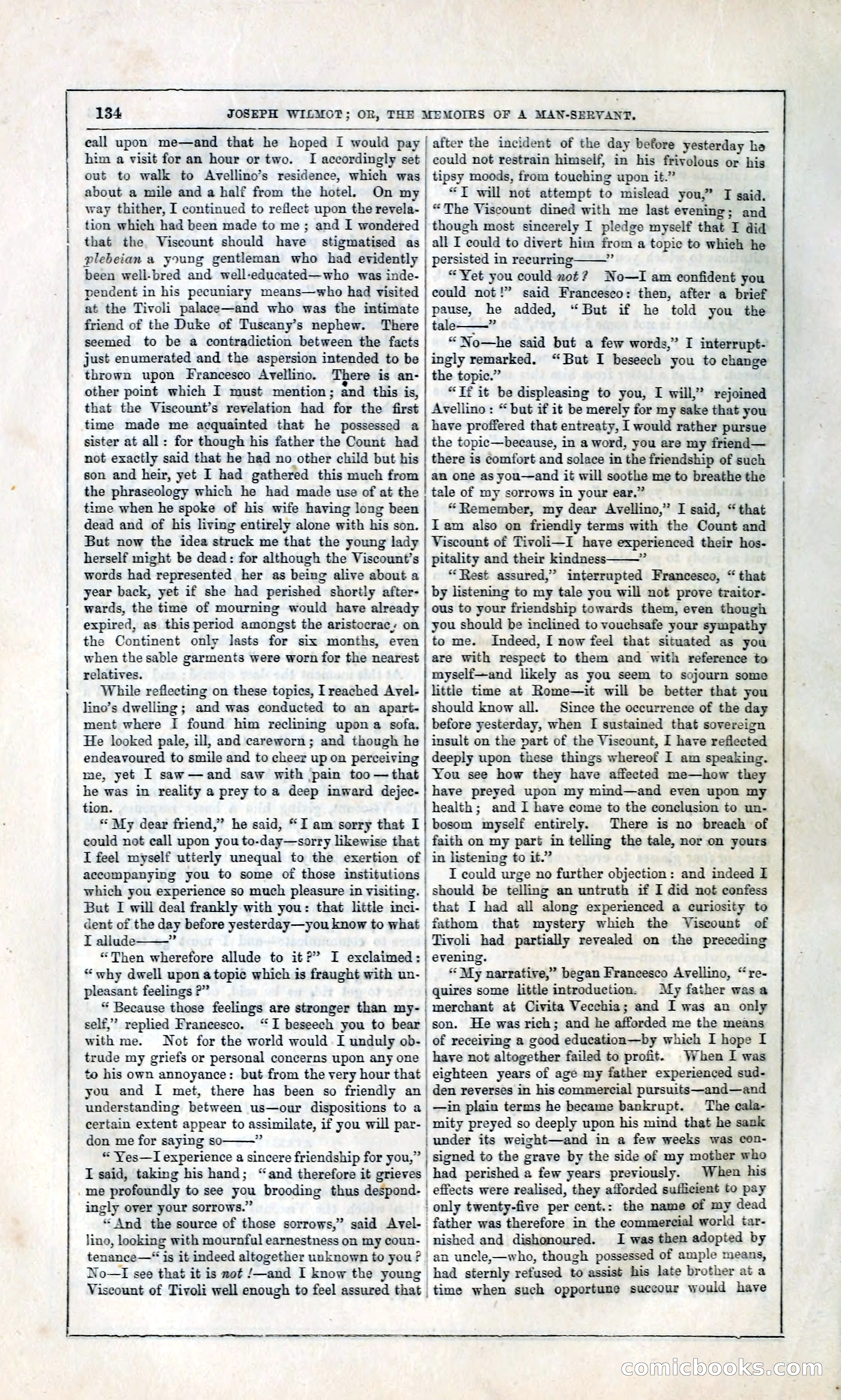 Joseph Wilmot, or, The Memoirs of a Man-Servant — page 147 of 399
