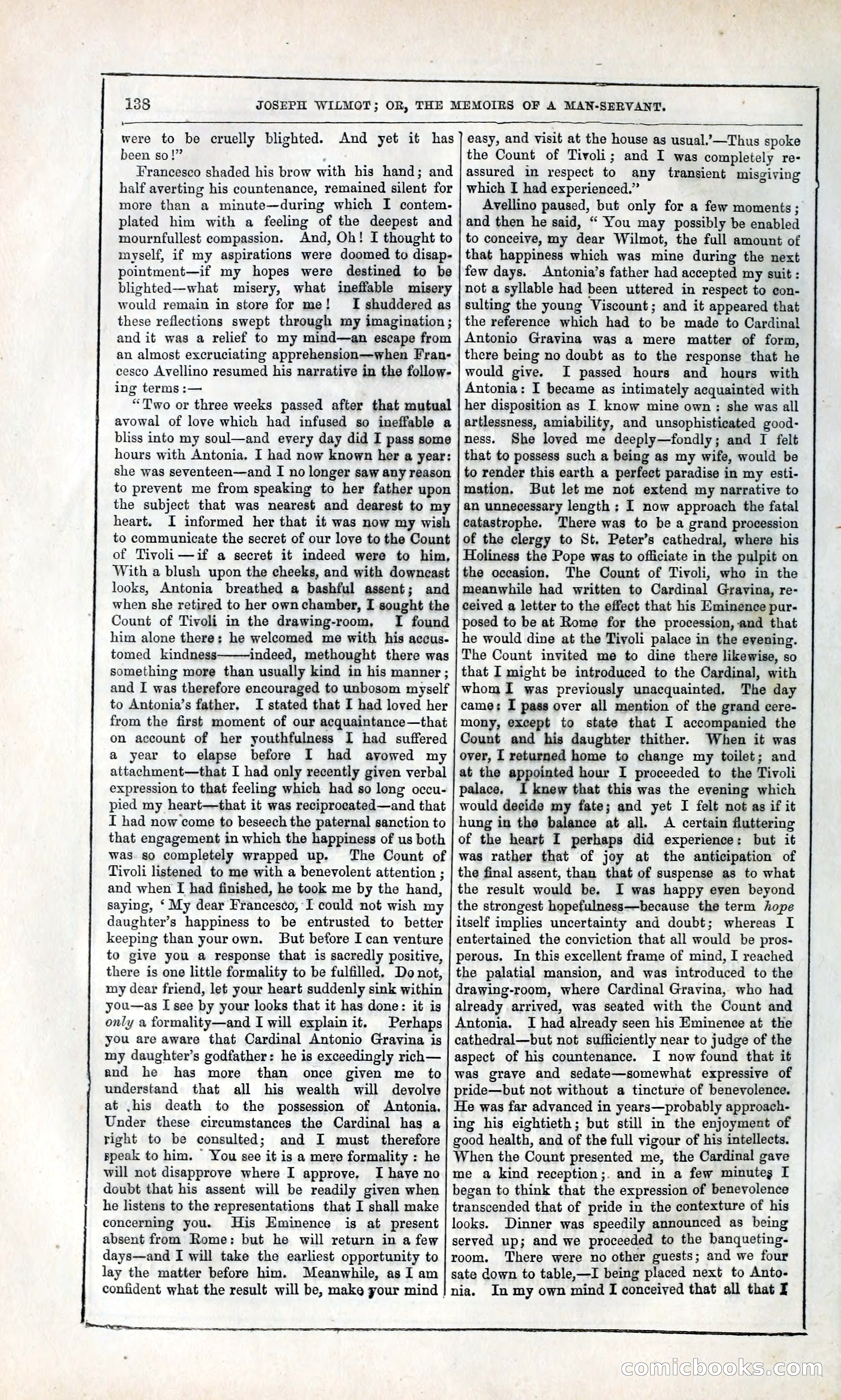 Joseph Wilmot, or, The Memoirs of a Man-Servant — page 151 of 399