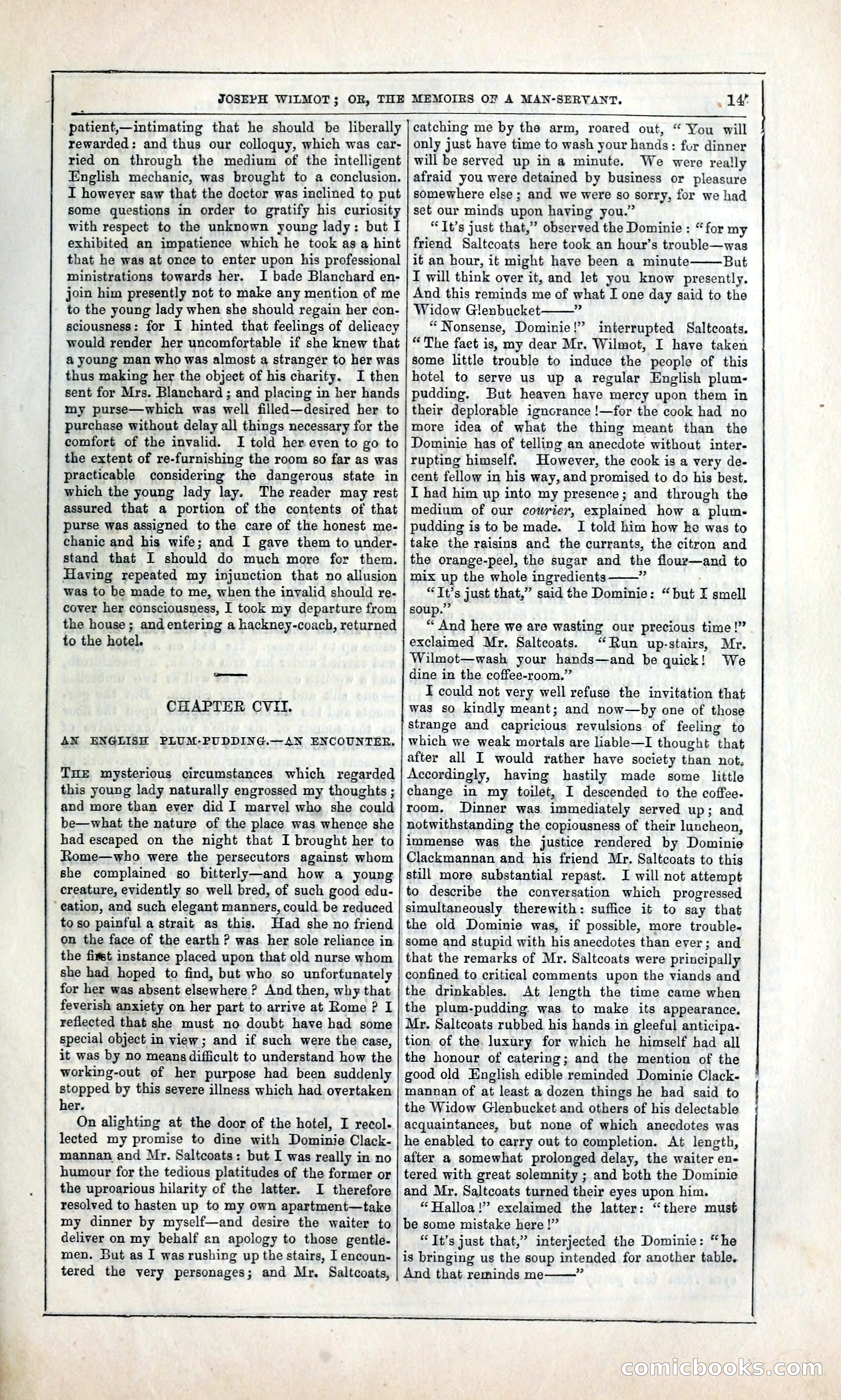 Joseph Wilmot, or, The Memoirs of a Man-Servant — page 160 of 399