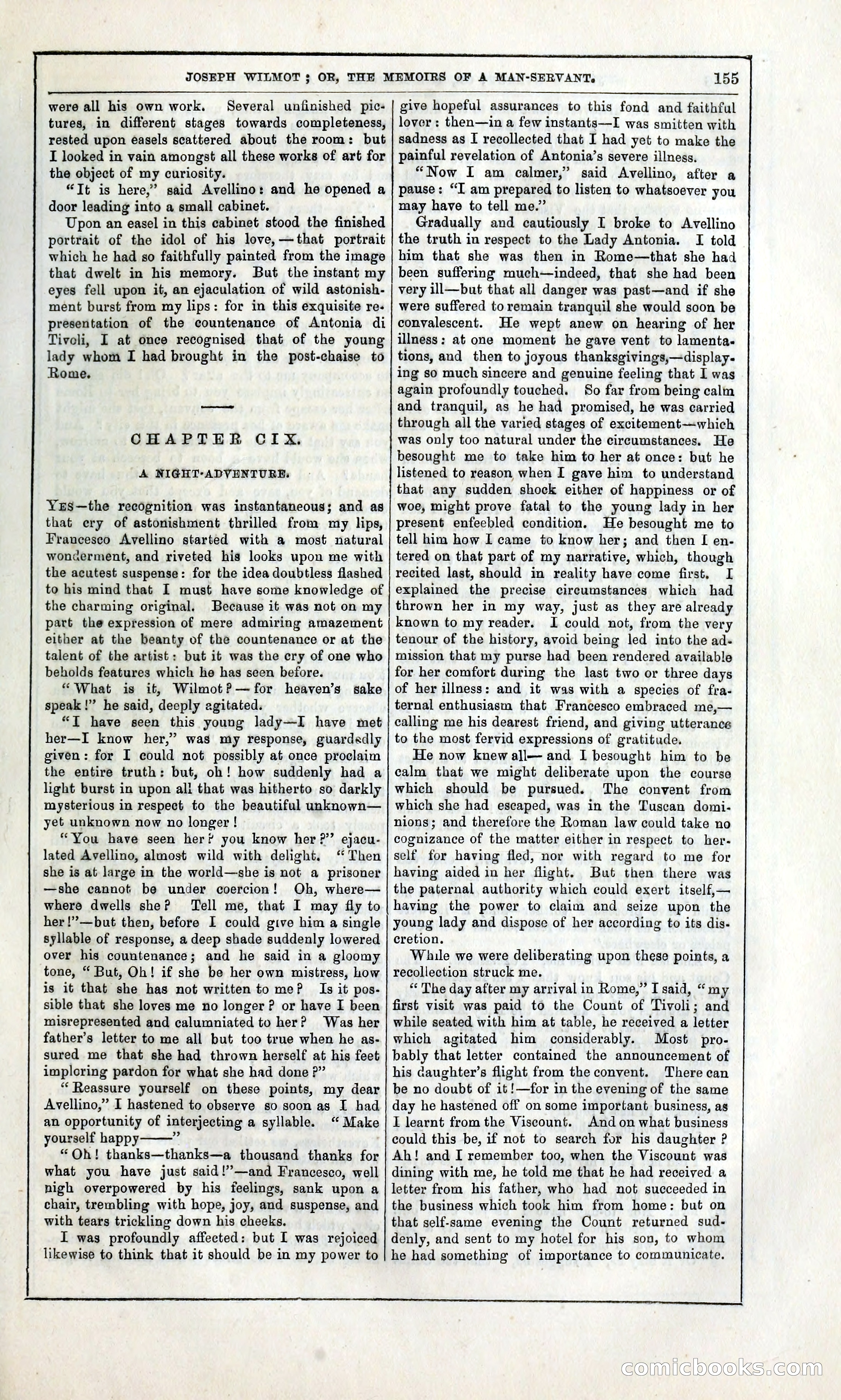 Joseph Wilmot, or, The Memoirs of a Man-Servant — page 168 of 399