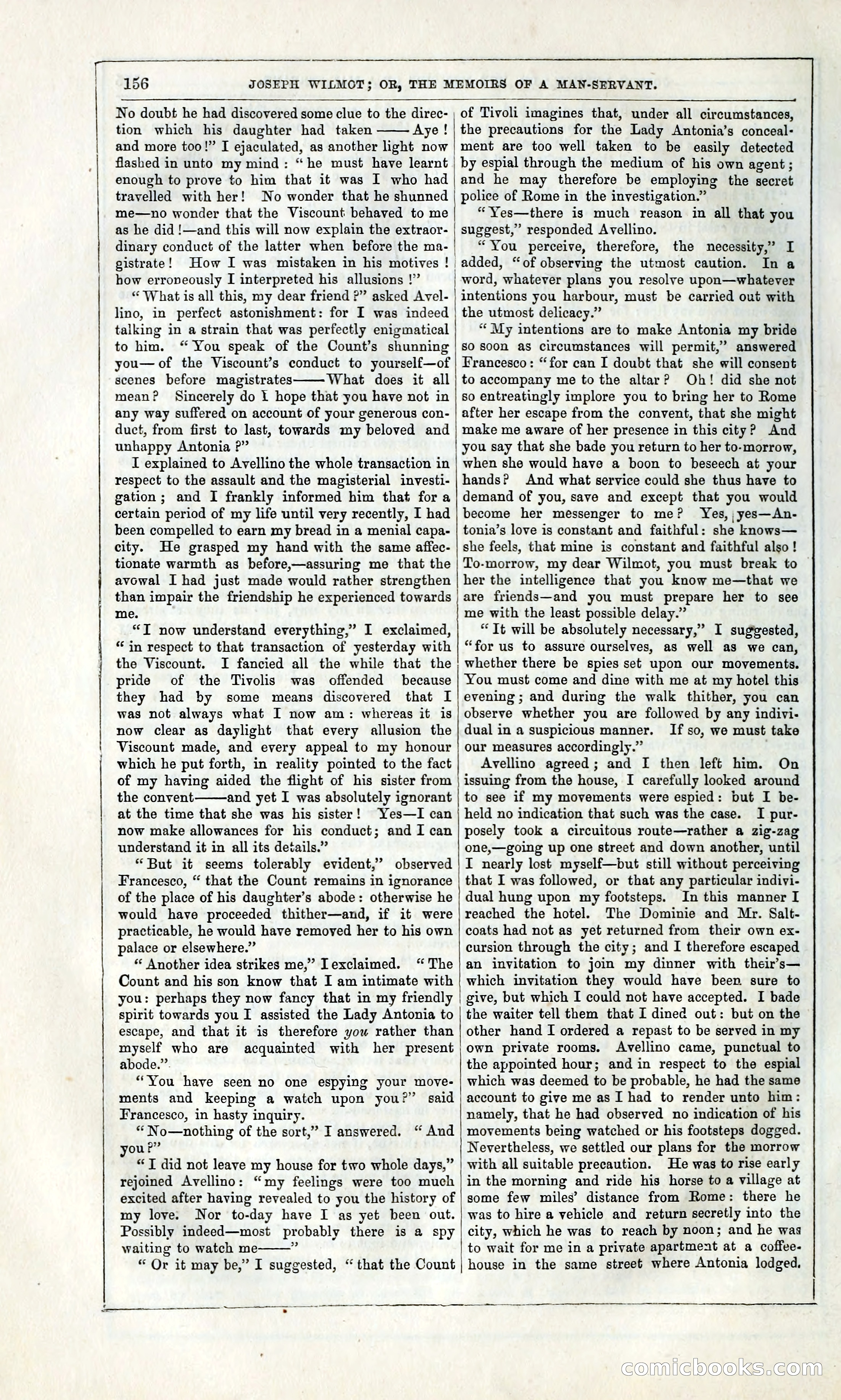 Joseph Wilmot, or, The Memoirs of a Man-Servant — page 169 of 399