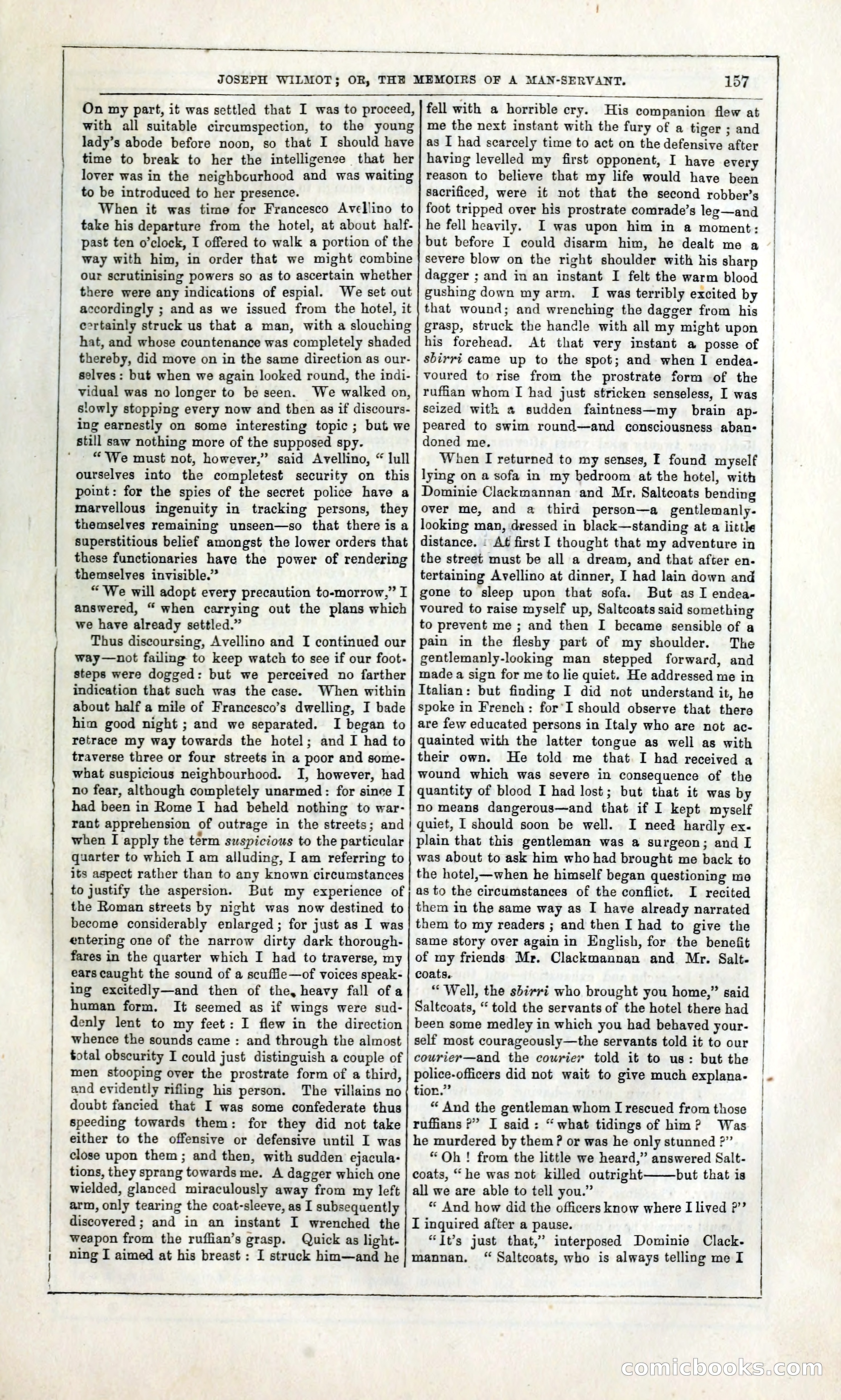 Joseph Wilmot, or, The Memoirs of a Man-Servant — page 170 of 399
