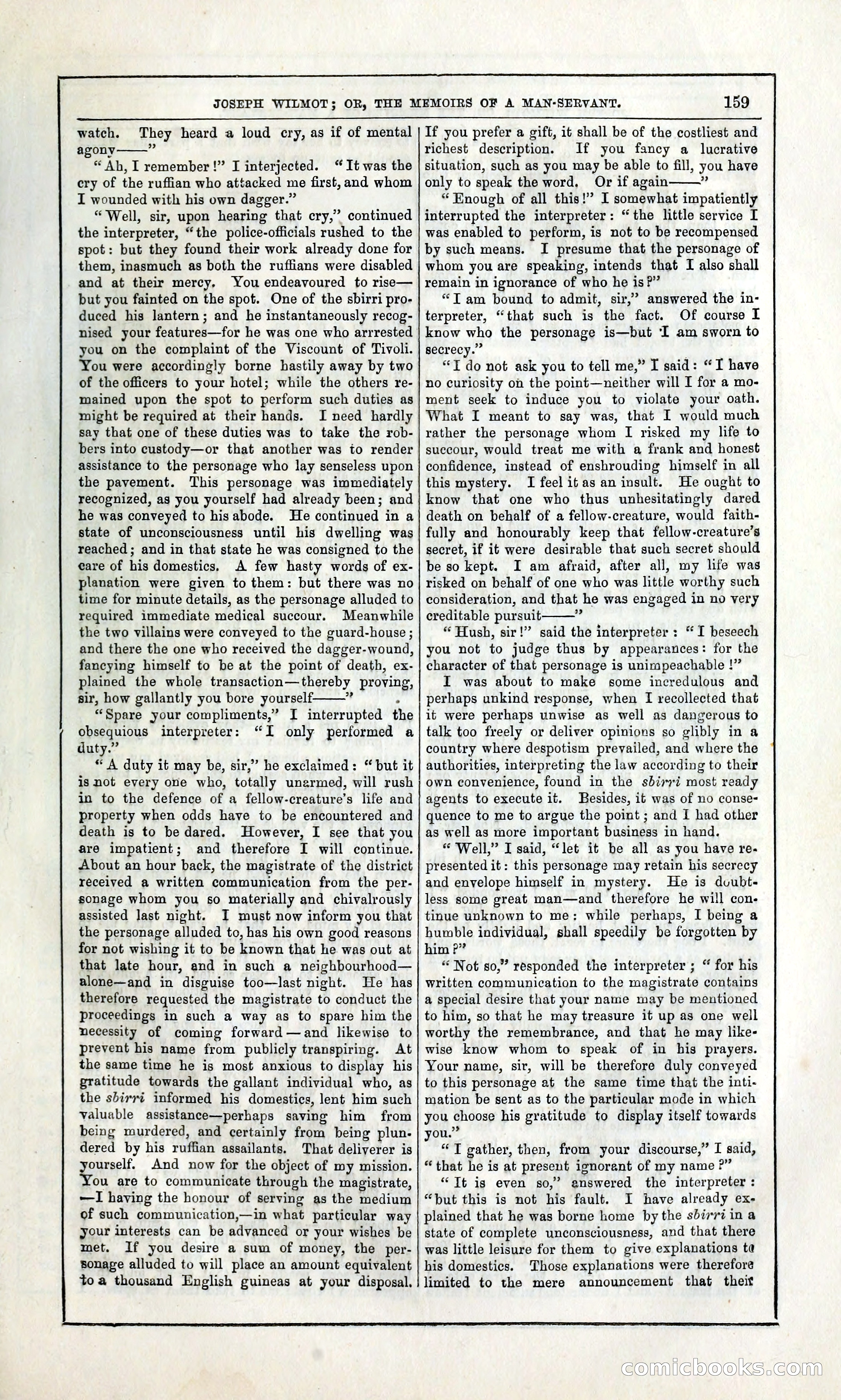 Joseph Wilmot, or, The Memoirs of a Man-Servant — page 172 of 399