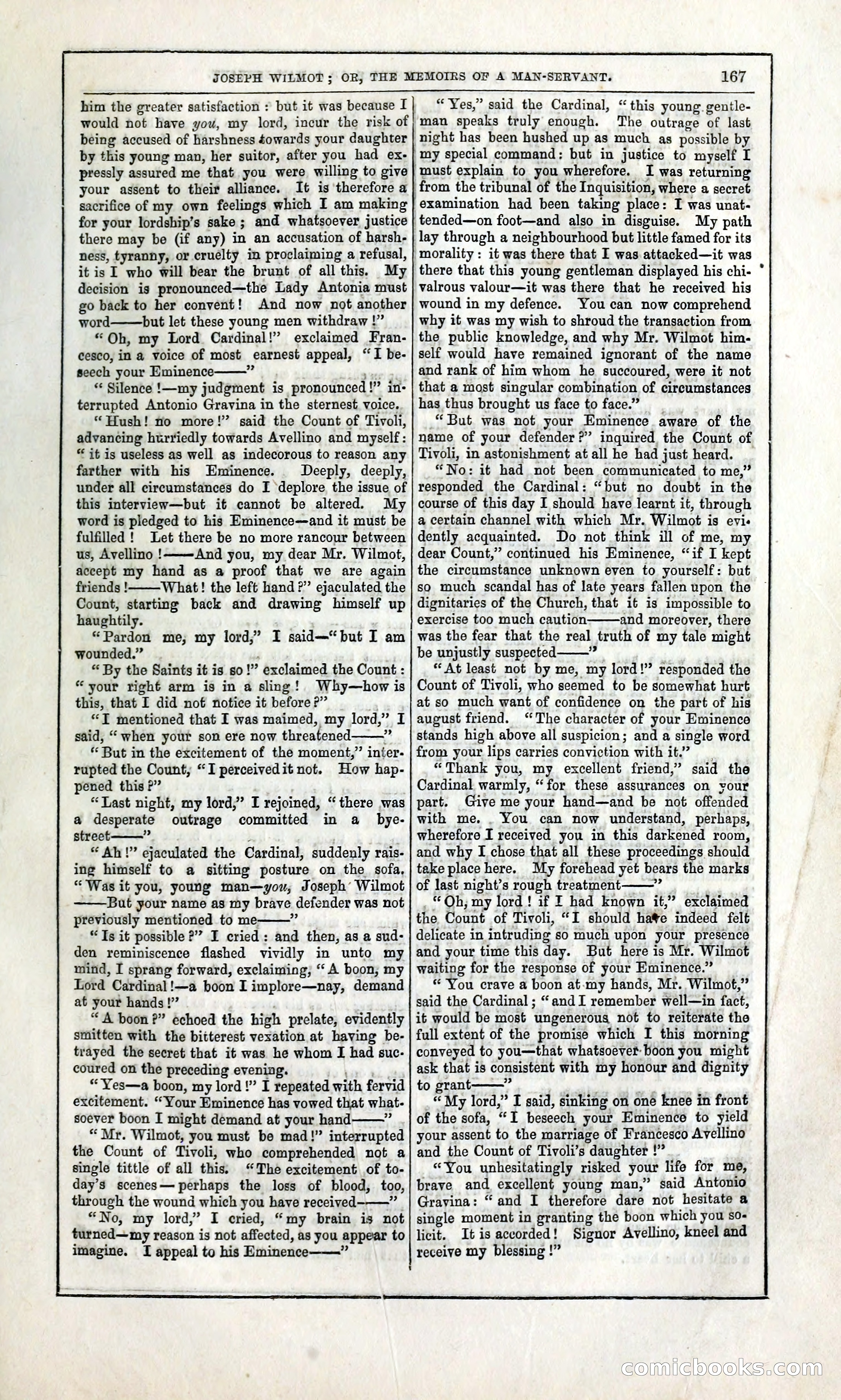 Joseph Wilmot, or, The Memoirs of a Man-Servant — page 180 of 399