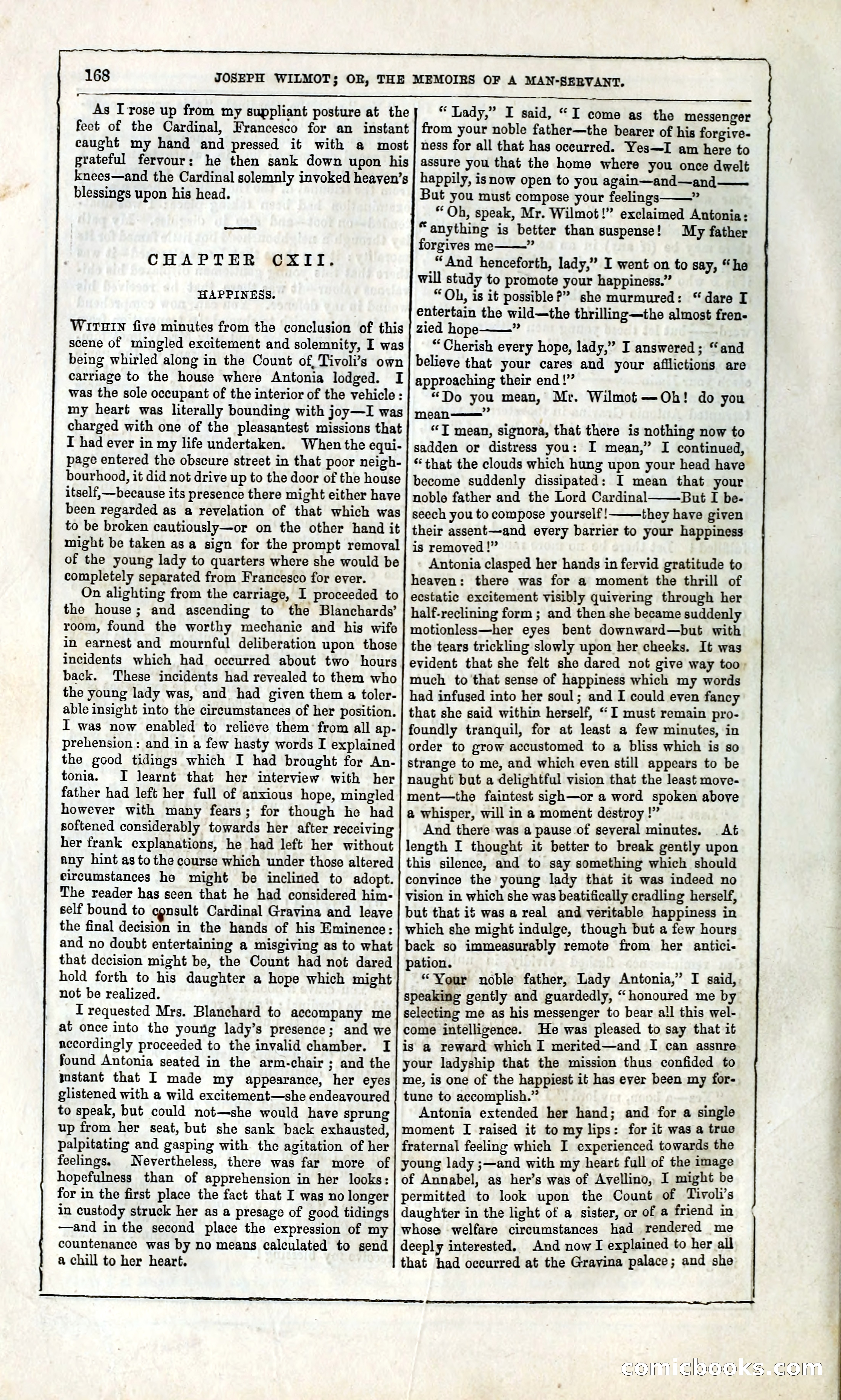 Joseph Wilmot, or, The Memoirs of a Man-Servant — page 181 of 399