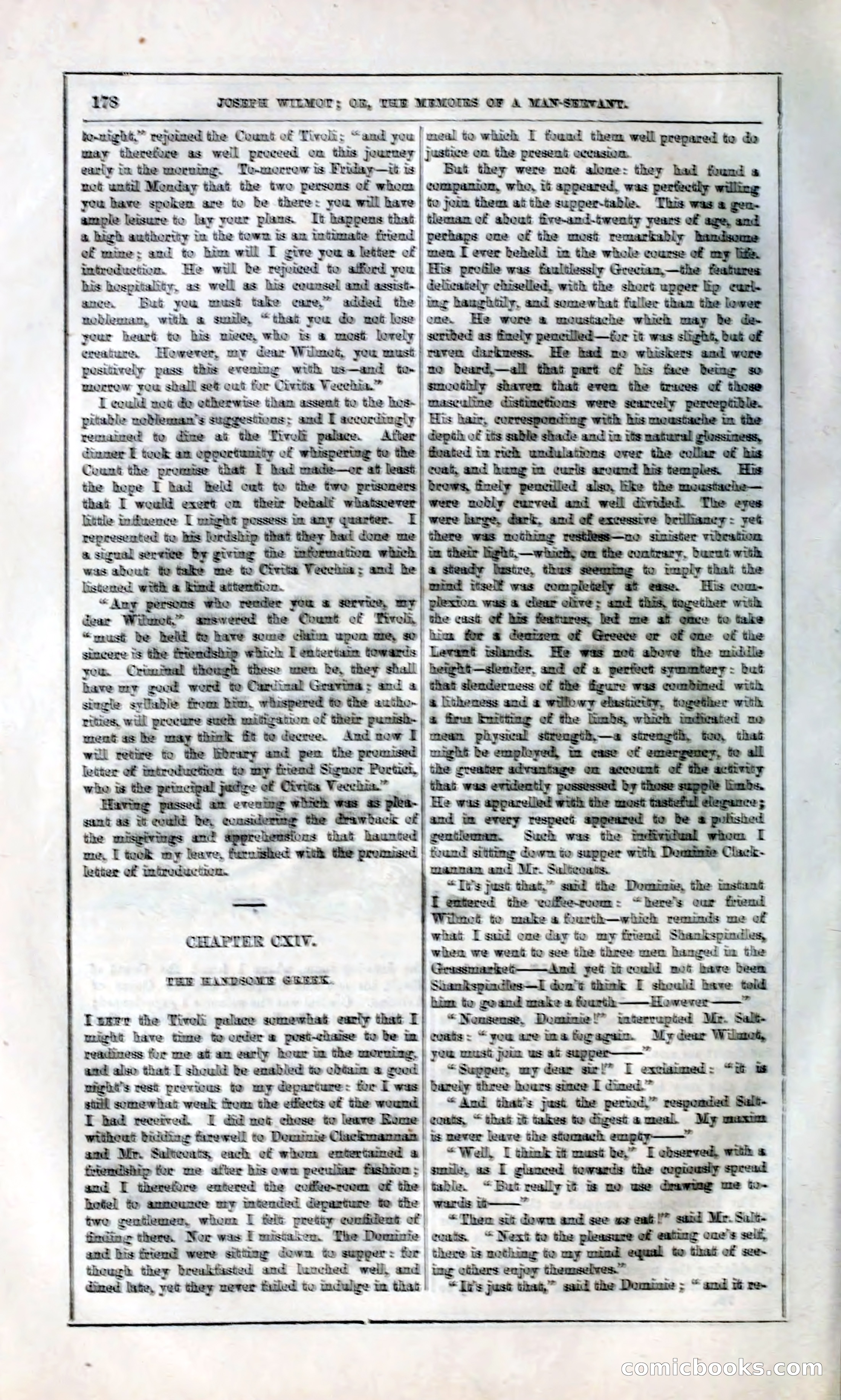 Joseph Wilmot, or, The Memoirs of a Man-Servant — page 191 of 399