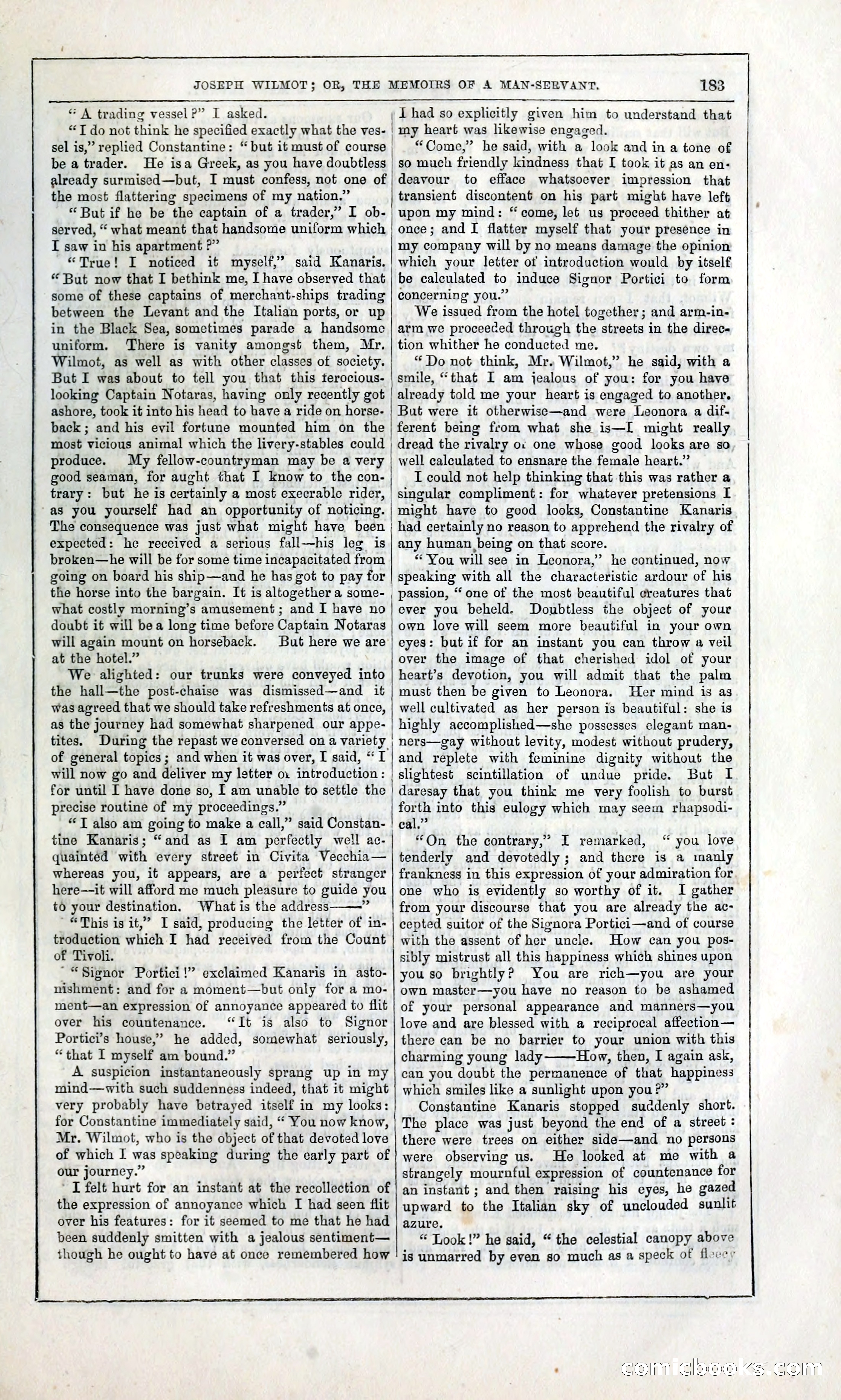 Joseph Wilmot, or, The Memoirs of a Man-Servant — page 196 of 399