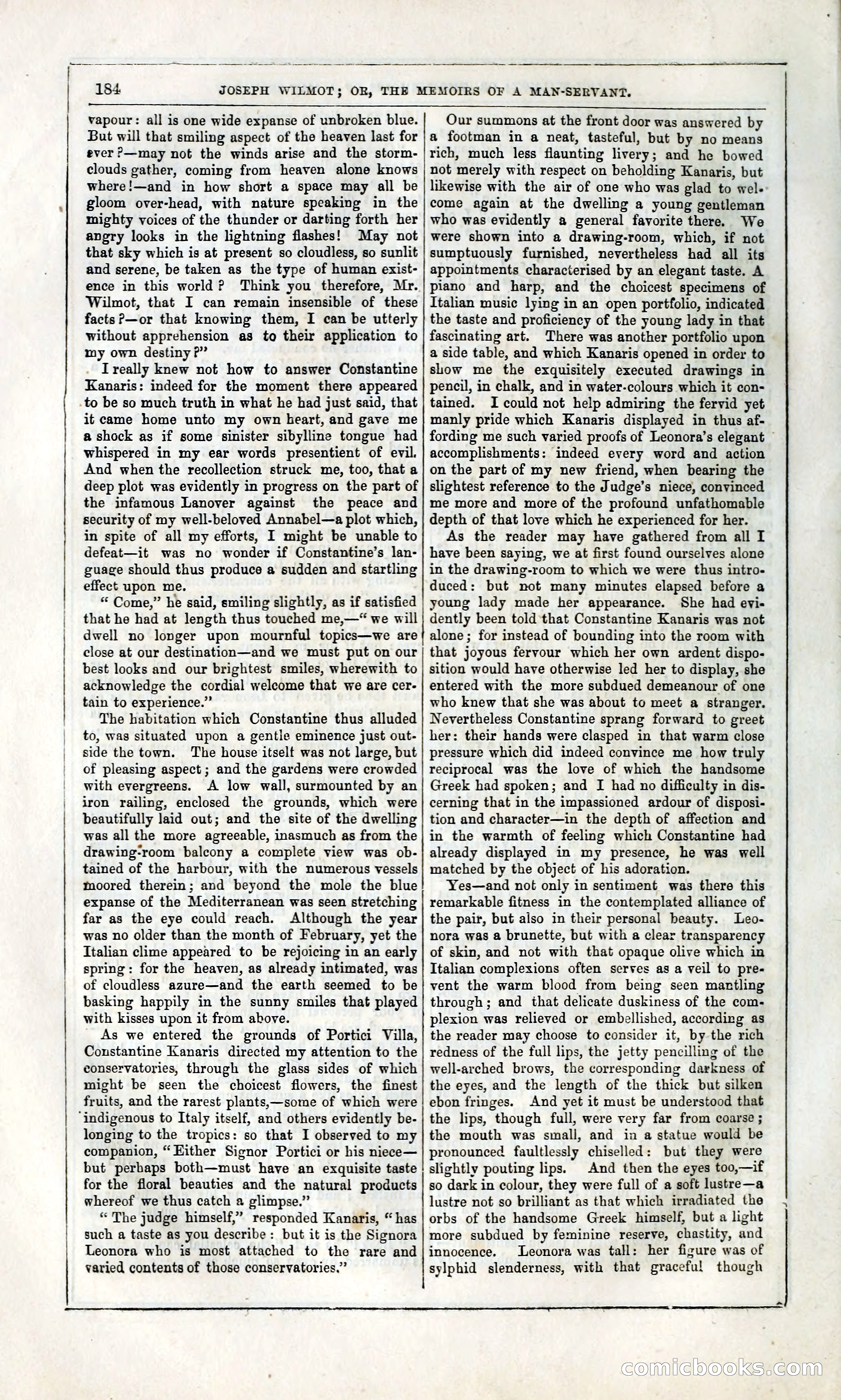 Joseph Wilmot, or, The Memoirs of a Man-Servant — page 197 of 399