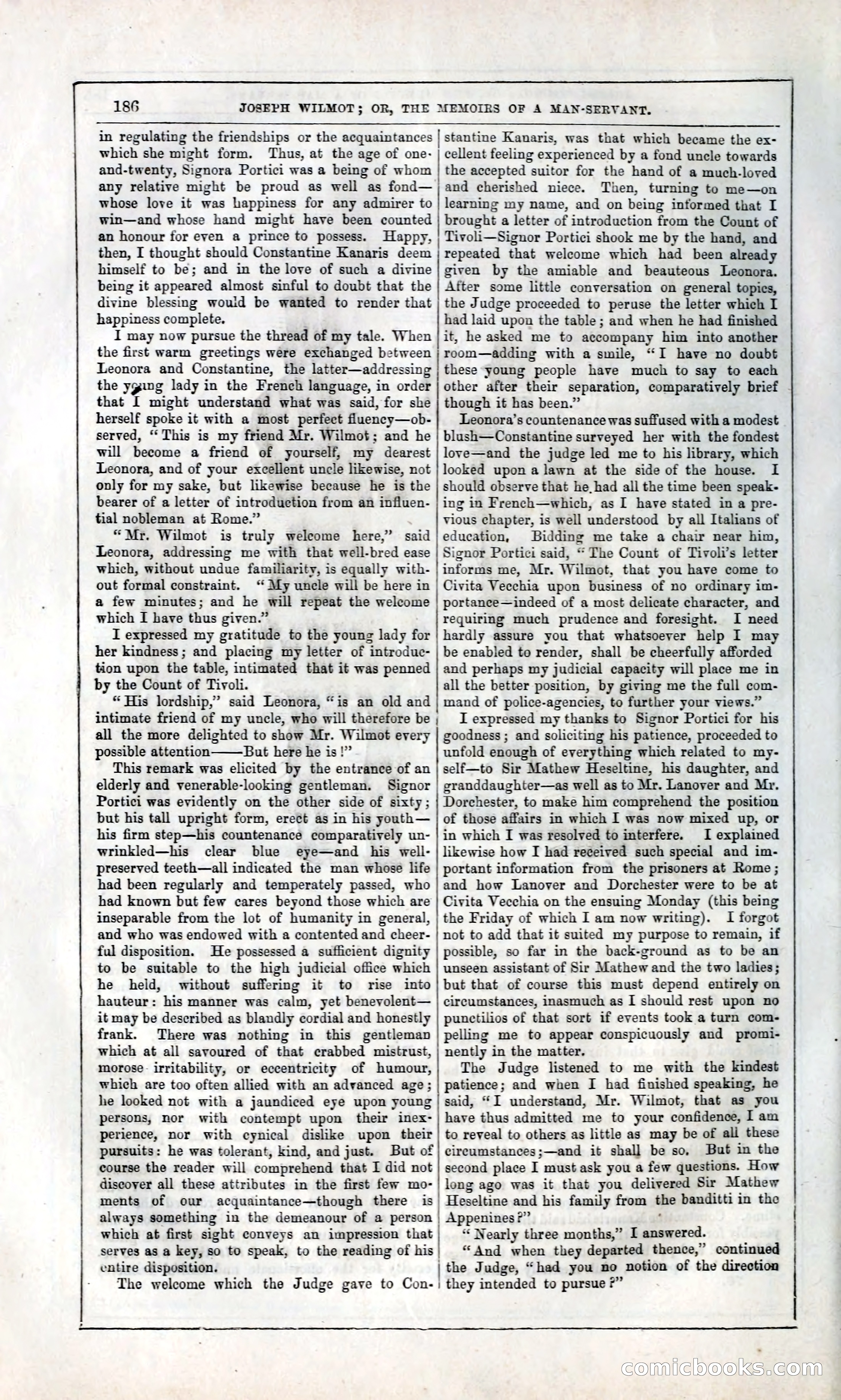 Joseph Wilmot, or, The Memoirs of a Man-Servant — page 199 of 399