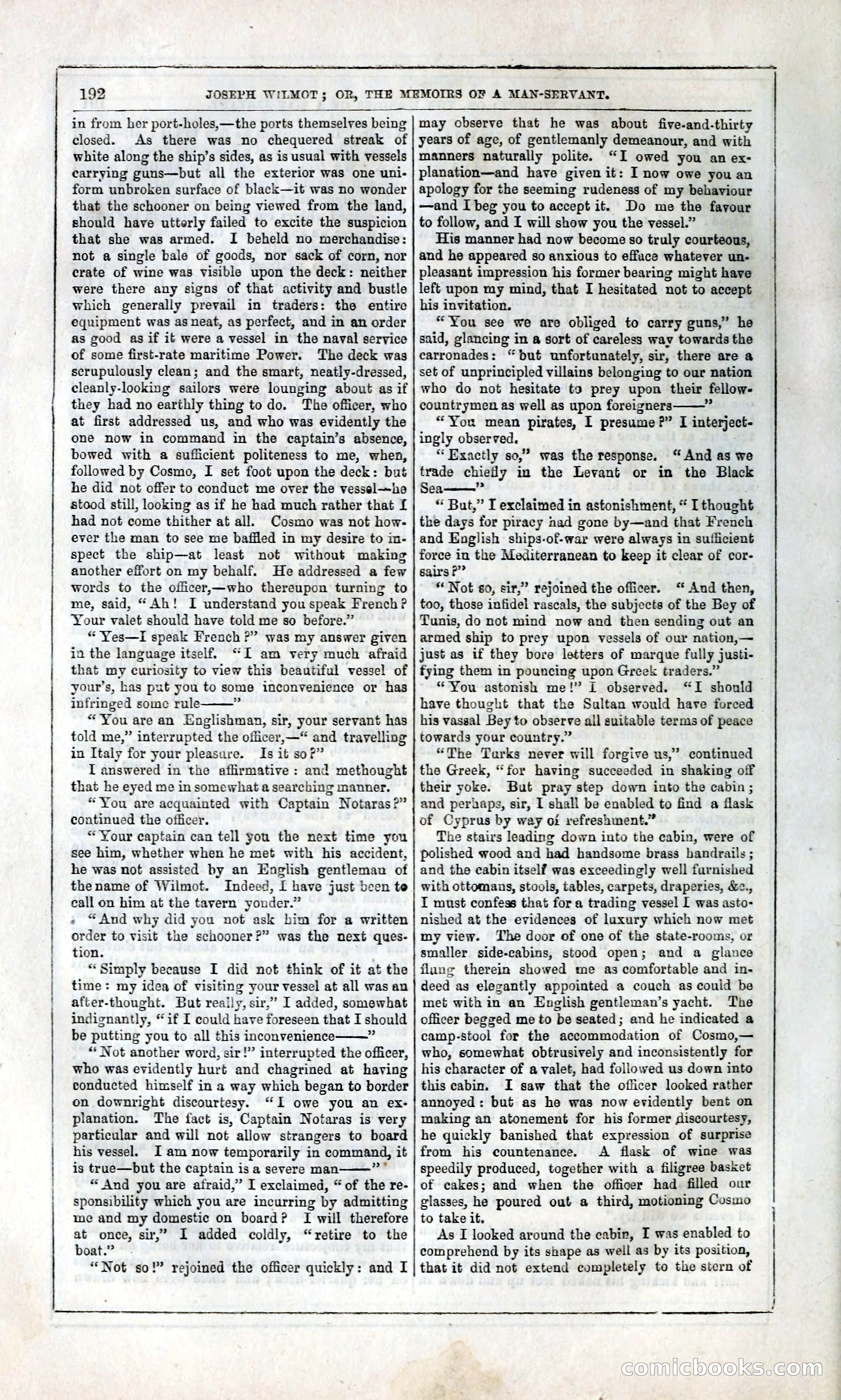 Joseph Wilmot, or, The Memoirs of a Man-Servant — page 205 of 399