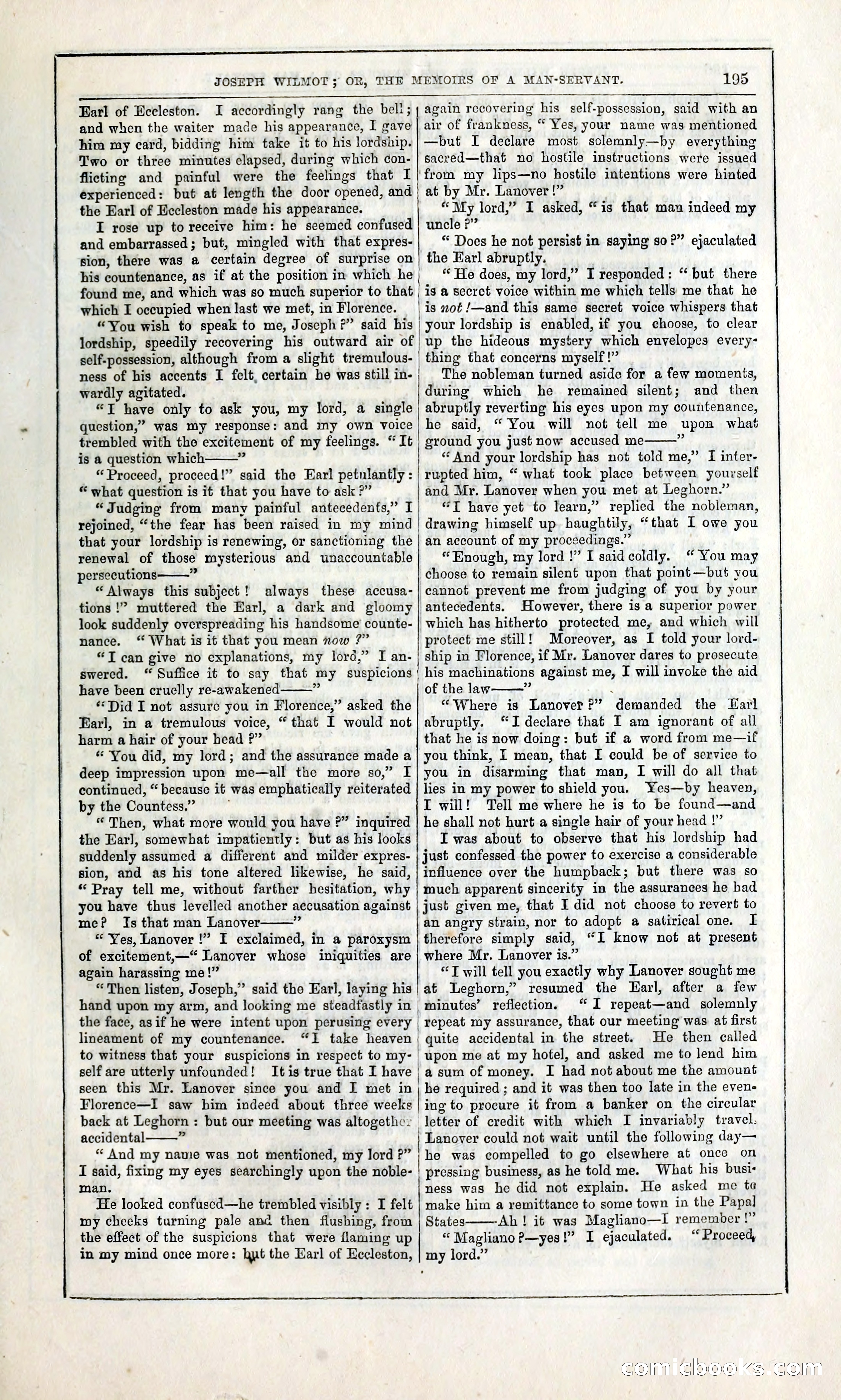 Joseph Wilmot, or, The Memoirs of a Man-Servant — page 208 of 399