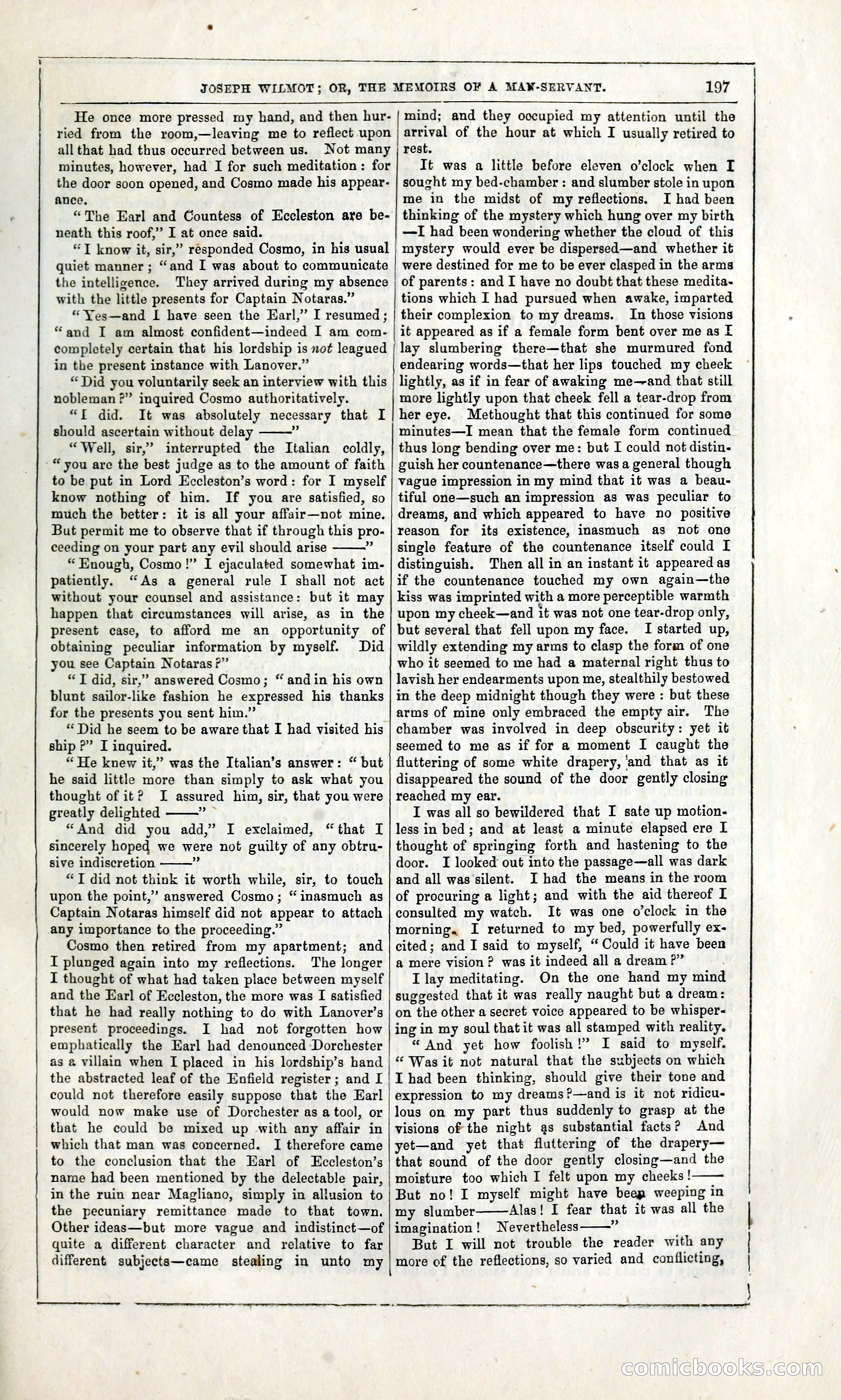 Joseph Wilmot, or, The Memoirs of a Man-Servant — page 210 of 399