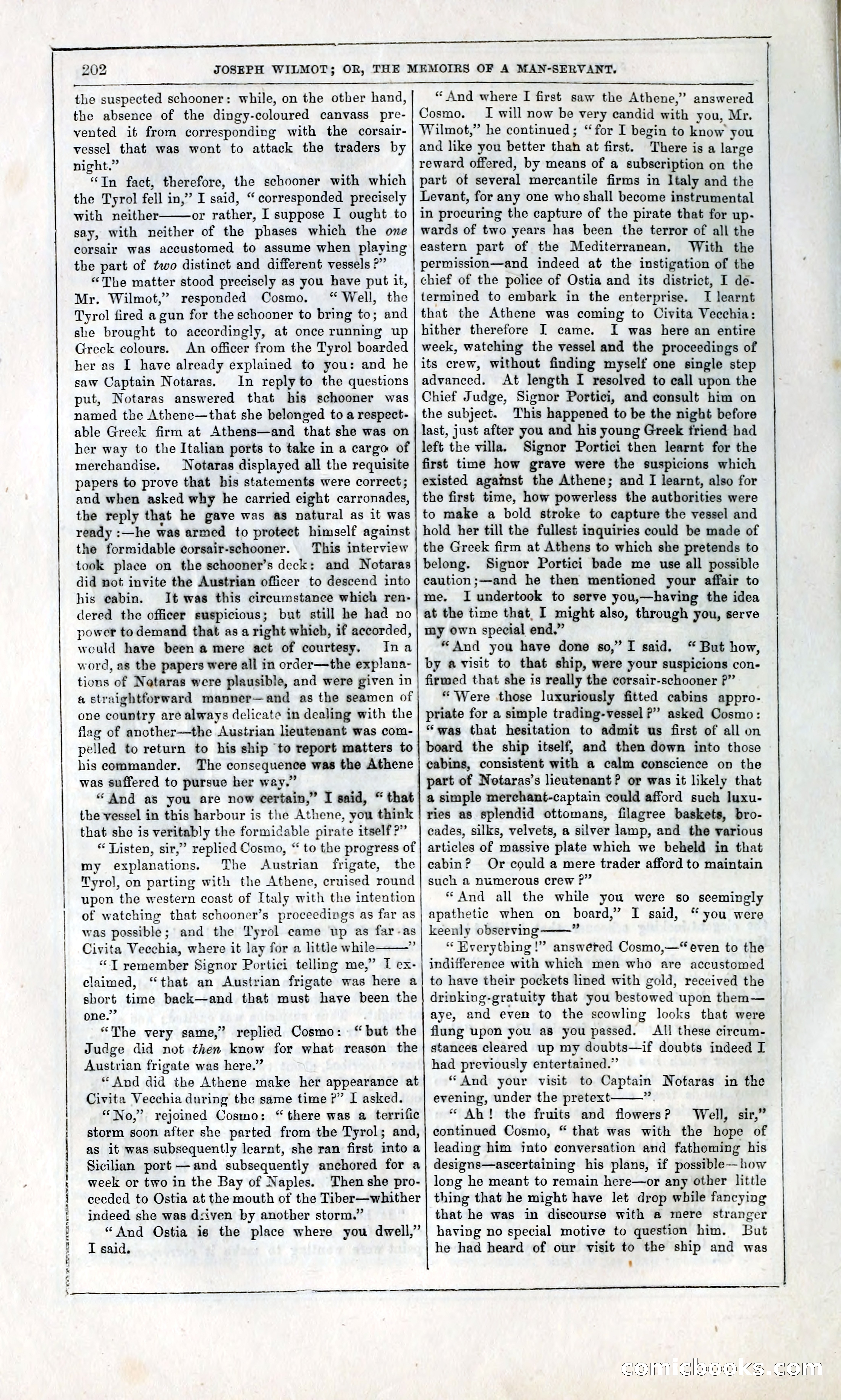 Joseph Wilmot, or, The Memoirs of a Man-Servant — page 215 of 399