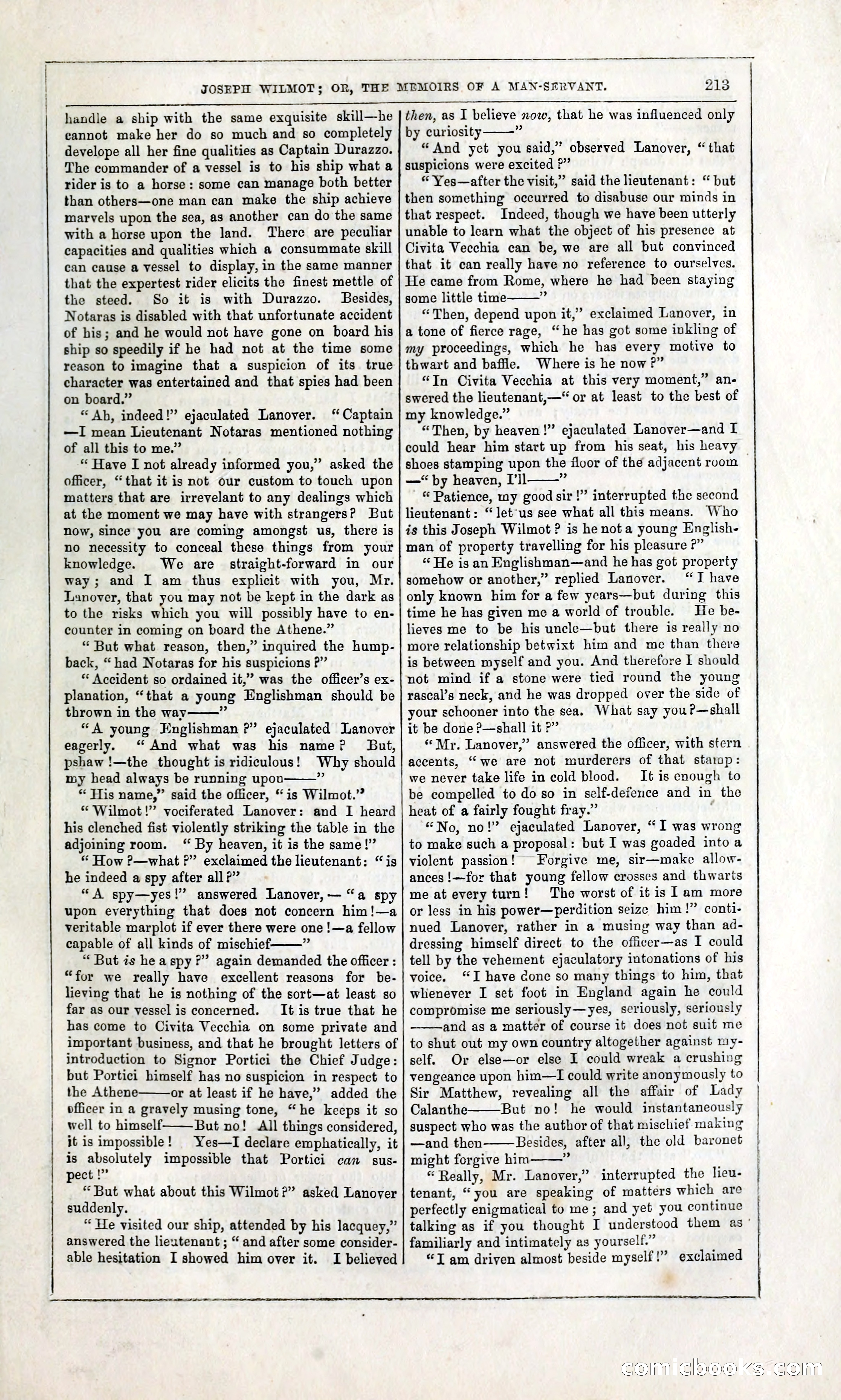Joseph Wilmot, or, The Memoirs of a Man-Servant — page 226 of 399