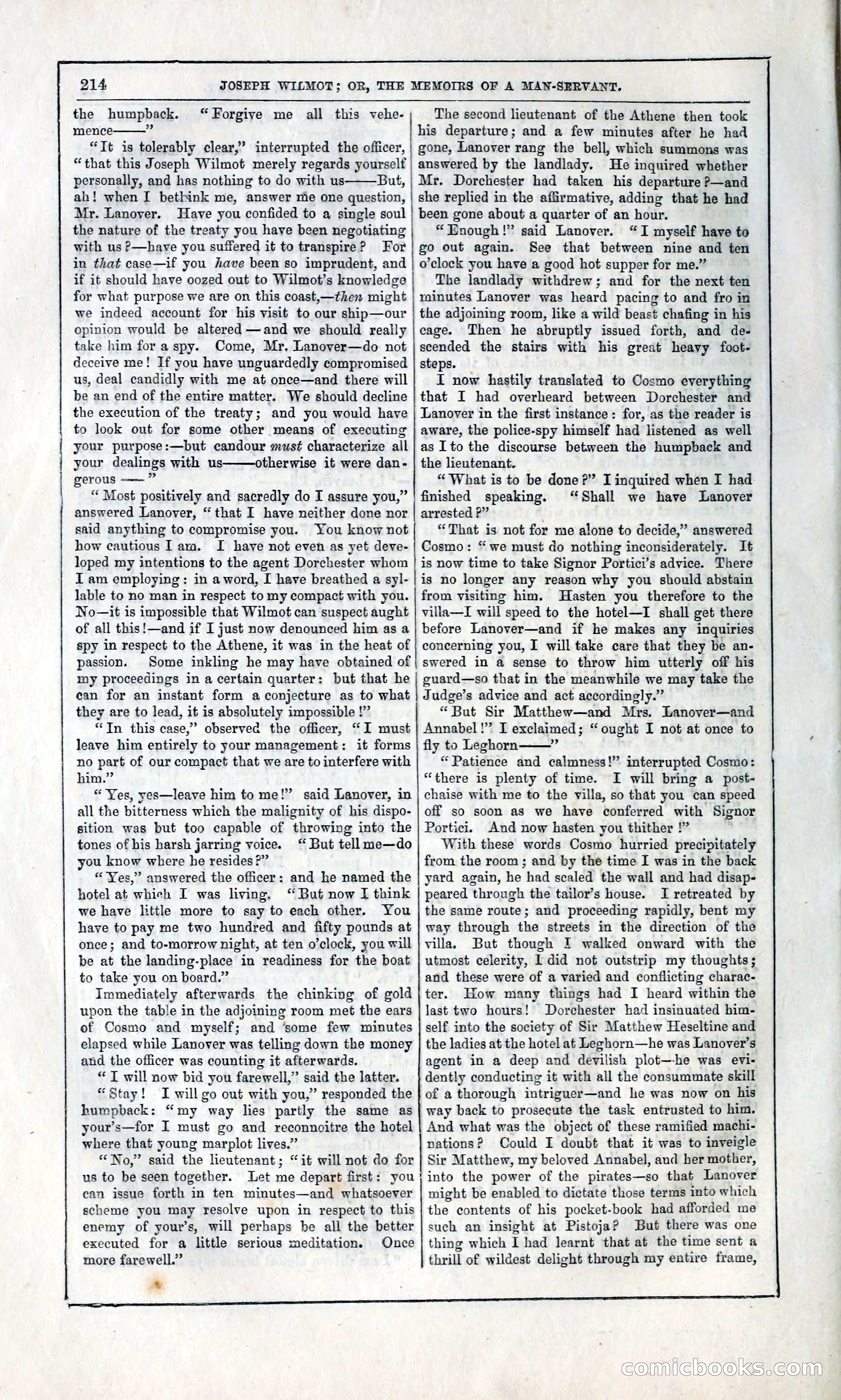 Joseph Wilmot, or, The Memoirs of a Man-Servant — page 227 of 399