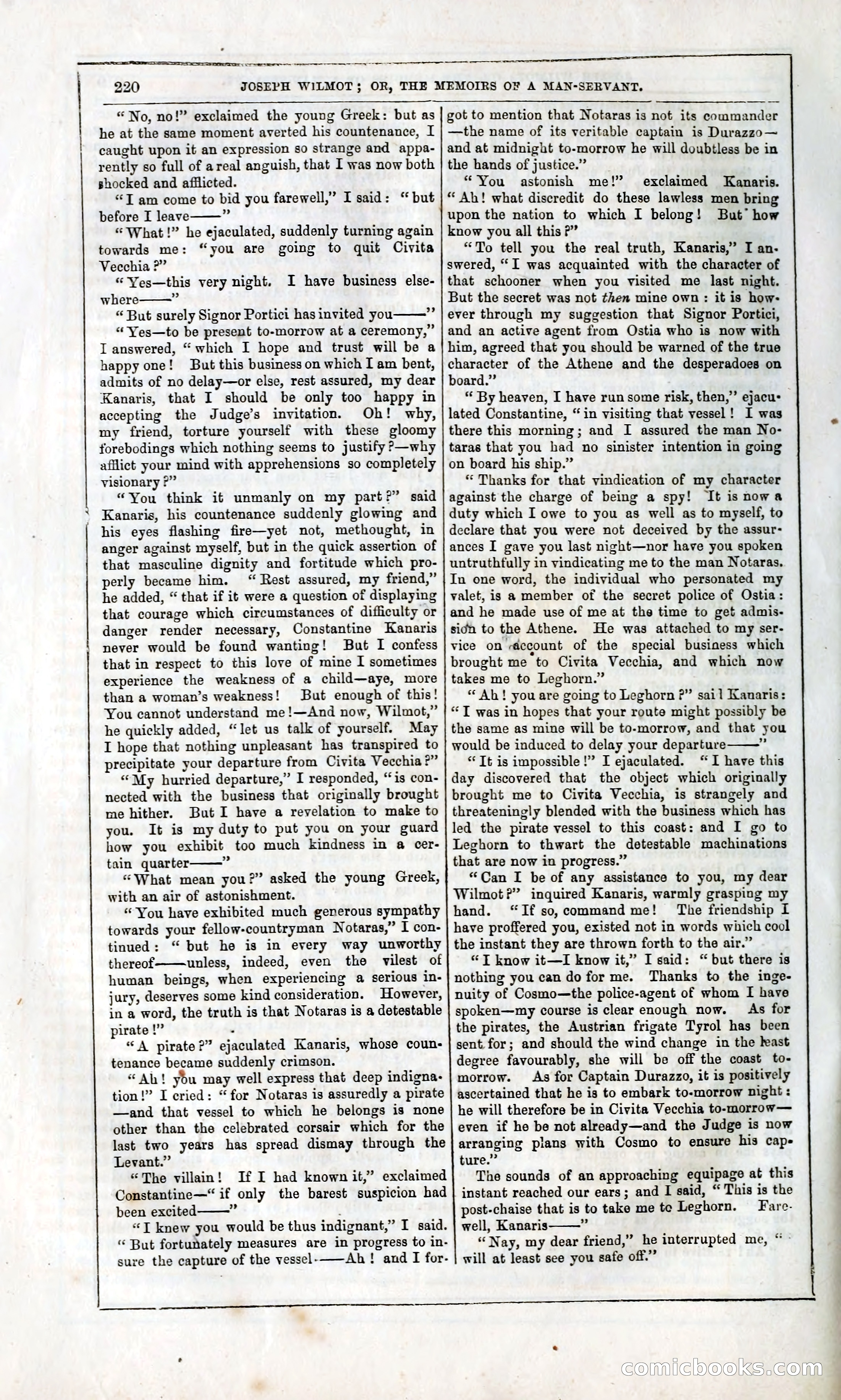 Joseph Wilmot, or, The Memoirs of a Man-Servant — page 233 of 399