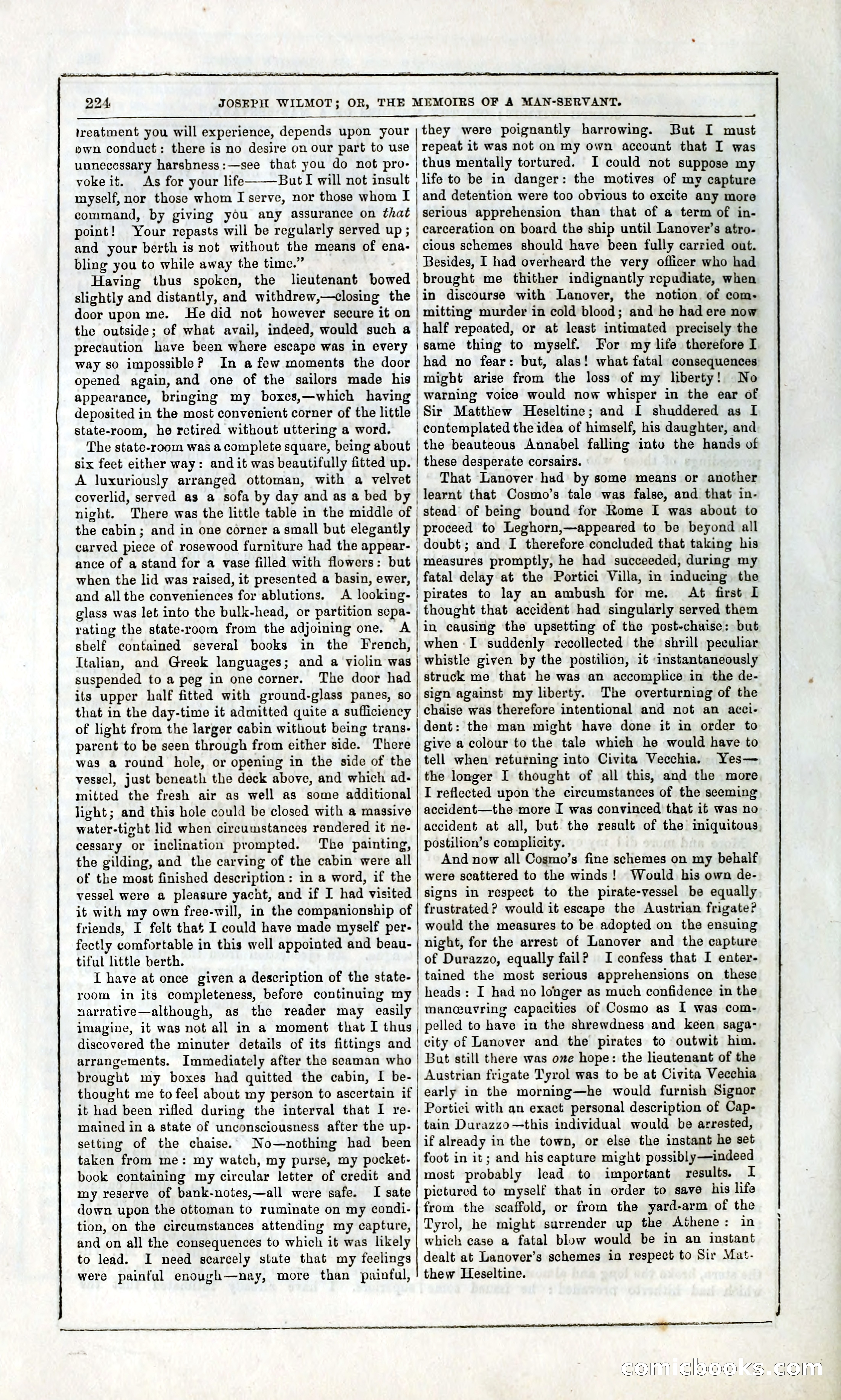 Joseph Wilmot, or, The Memoirs of a Man-Servant — page 237 of 399