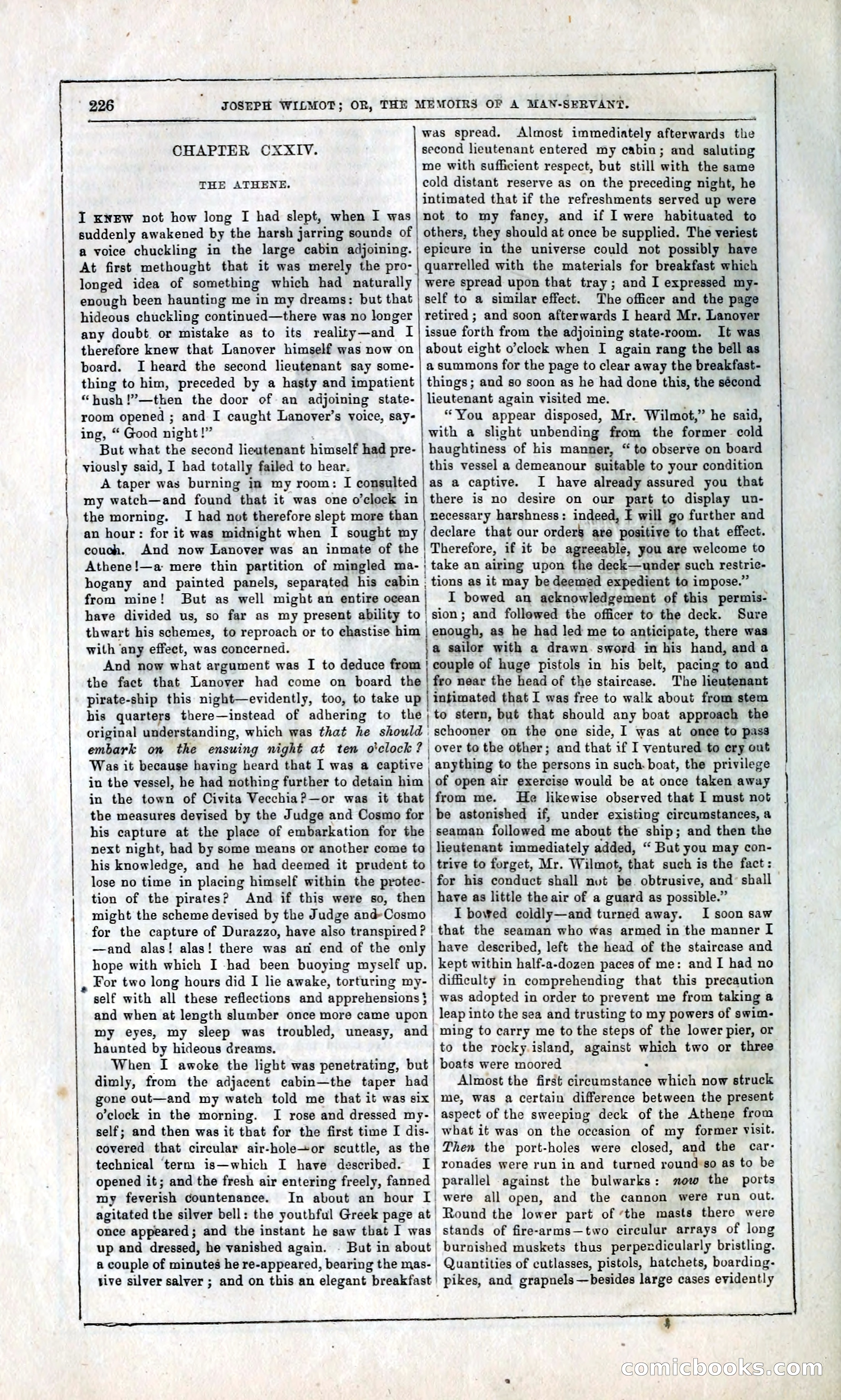 Joseph Wilmot, or, The Memoirs of a Man-Servant — page 239 of 399