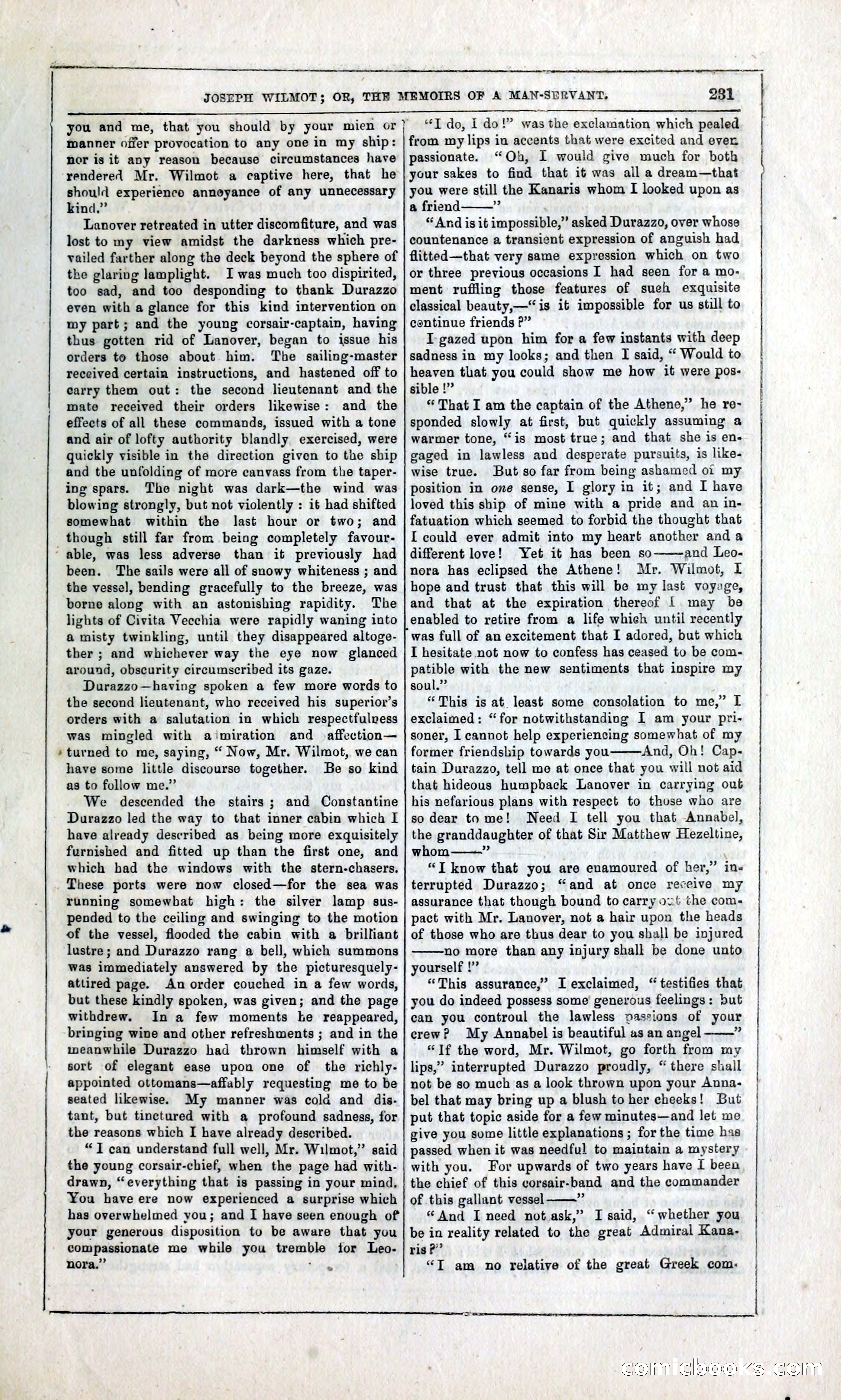 Joseph Wilmot, or, The Memoirs of a Man-Servant — page 244 of 399