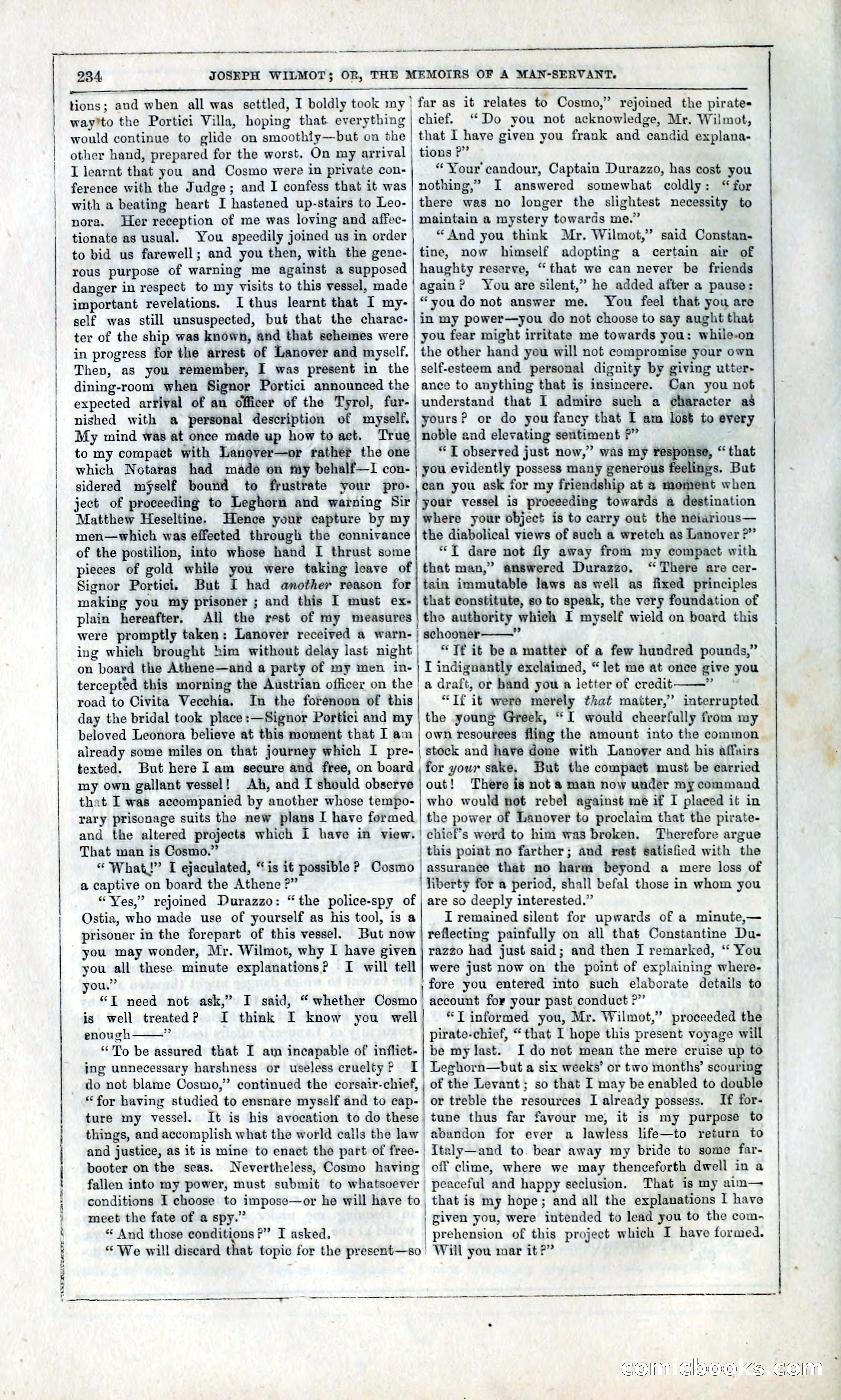 Joseph Wilmot, or, The Memoirs of a Man-Servant — page 247 of 399