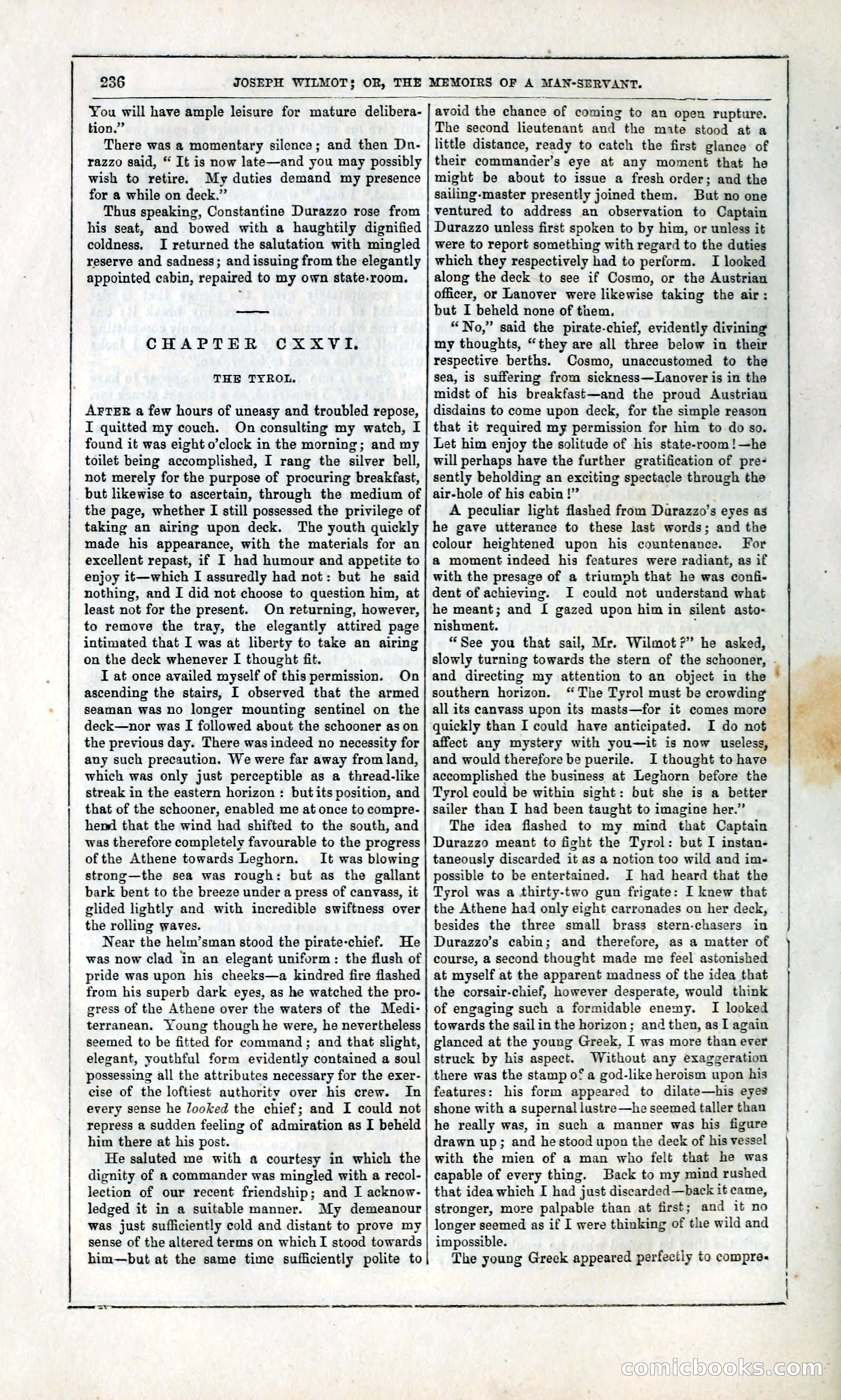 Joseph Wilmot, or, The Memoirs of a Man-Servant — page 249 of 399