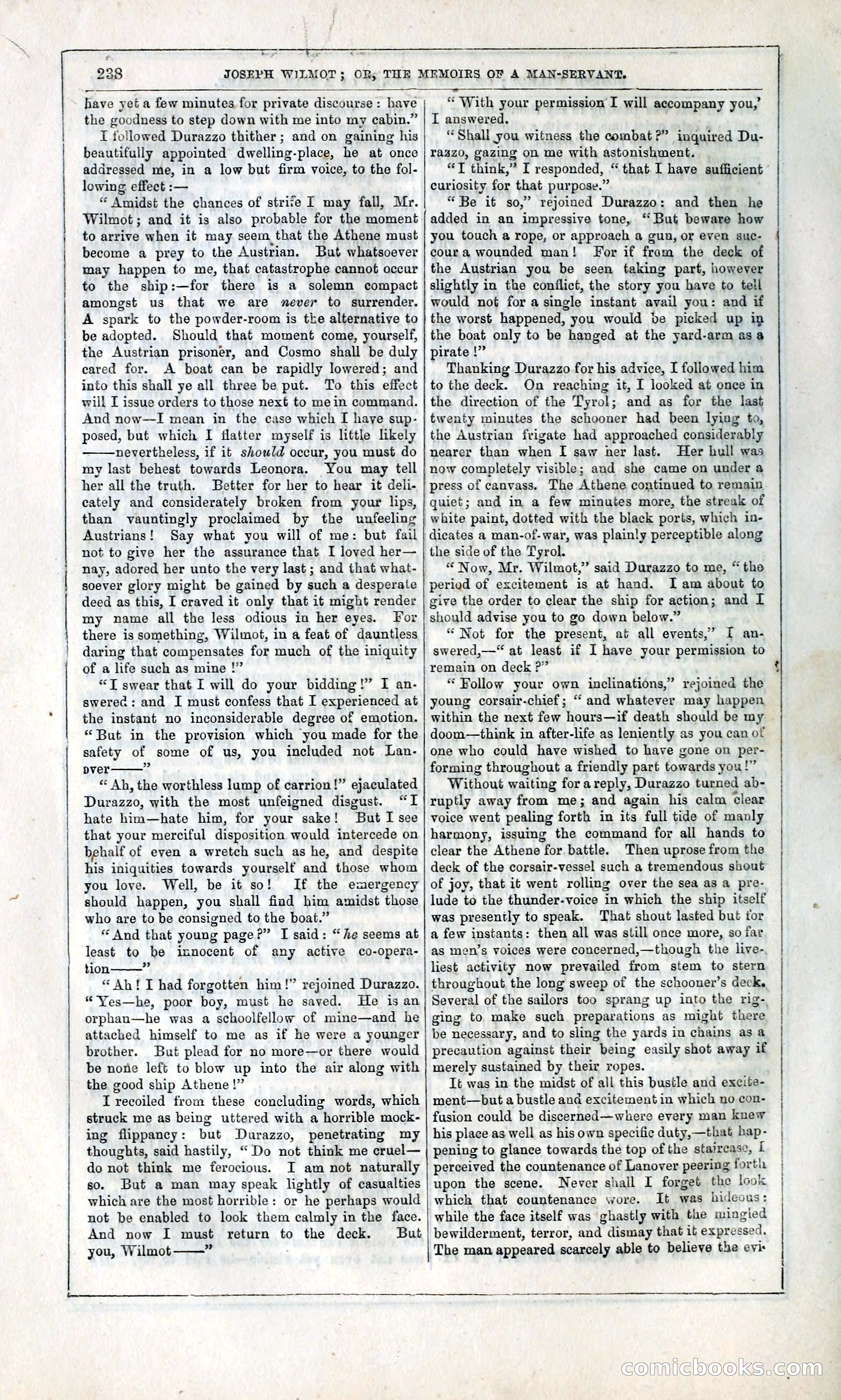 Joseph Wilmot, or, The Memoirs of a Man-Servant — page 251 of 399