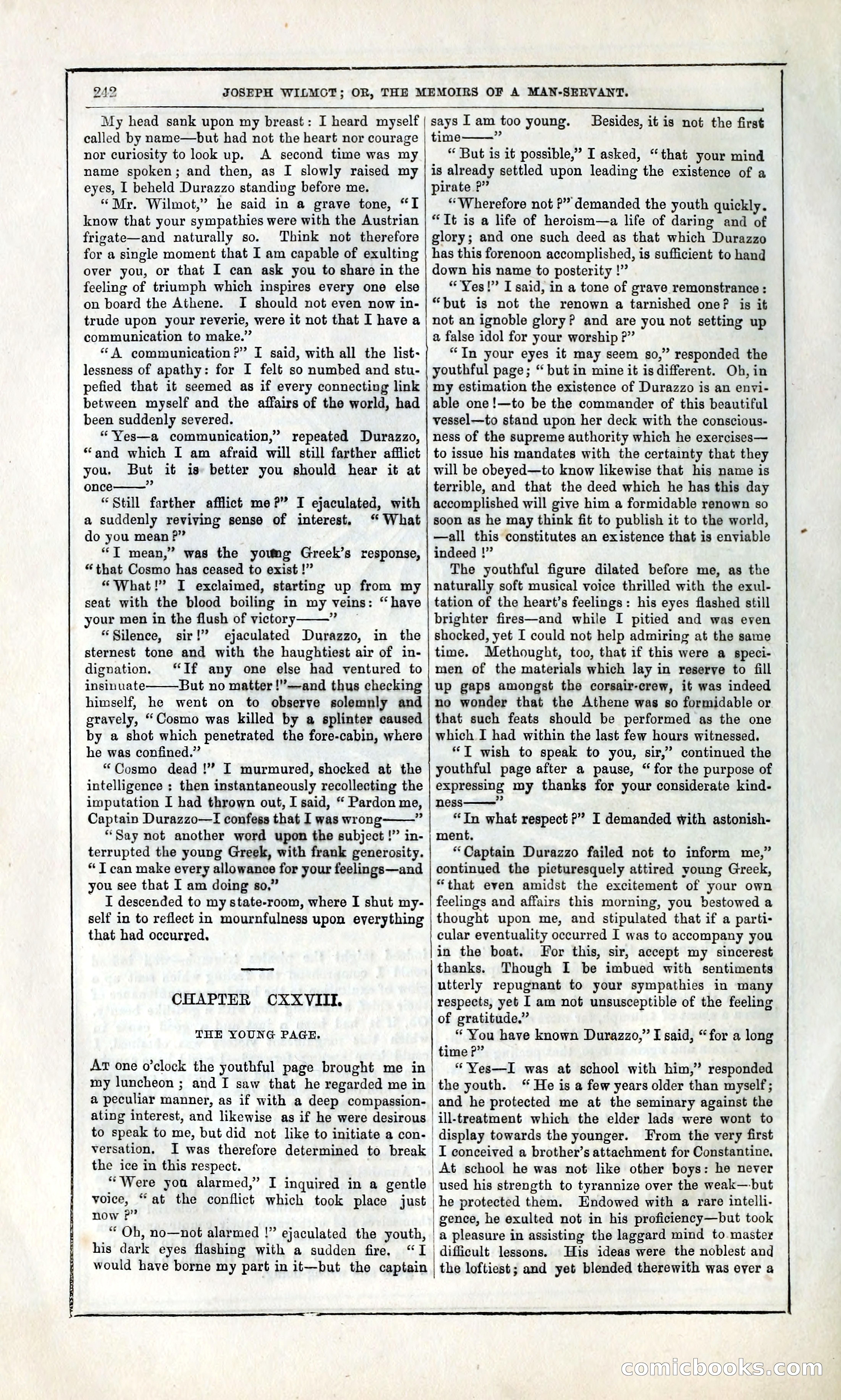 Joseph Wilmot, or, The Memoirs of a Man-Servant — page 255 of 399