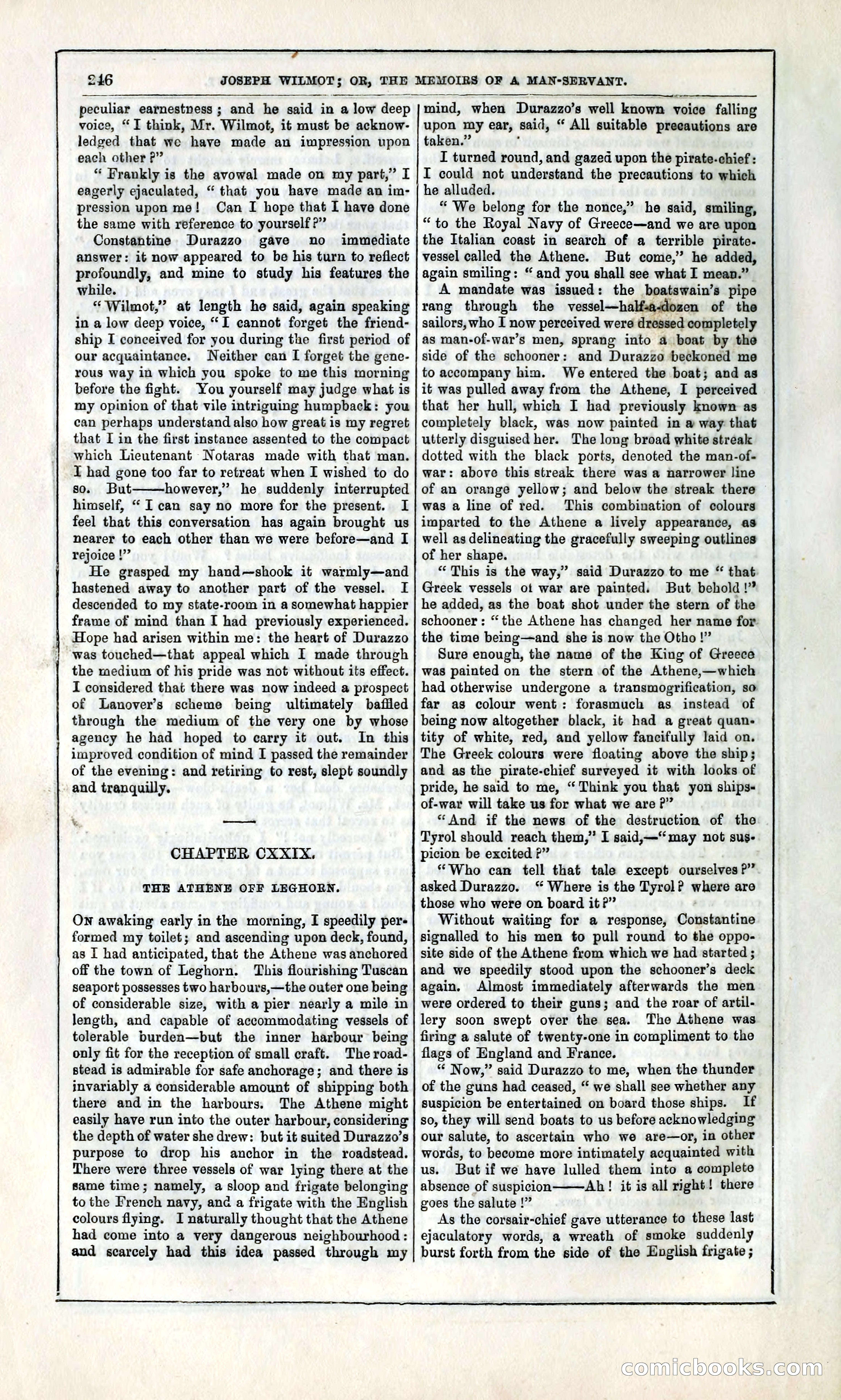 Joseph Wilmot, or, The Memoirs of a Man-Servant — page 259 of 399
