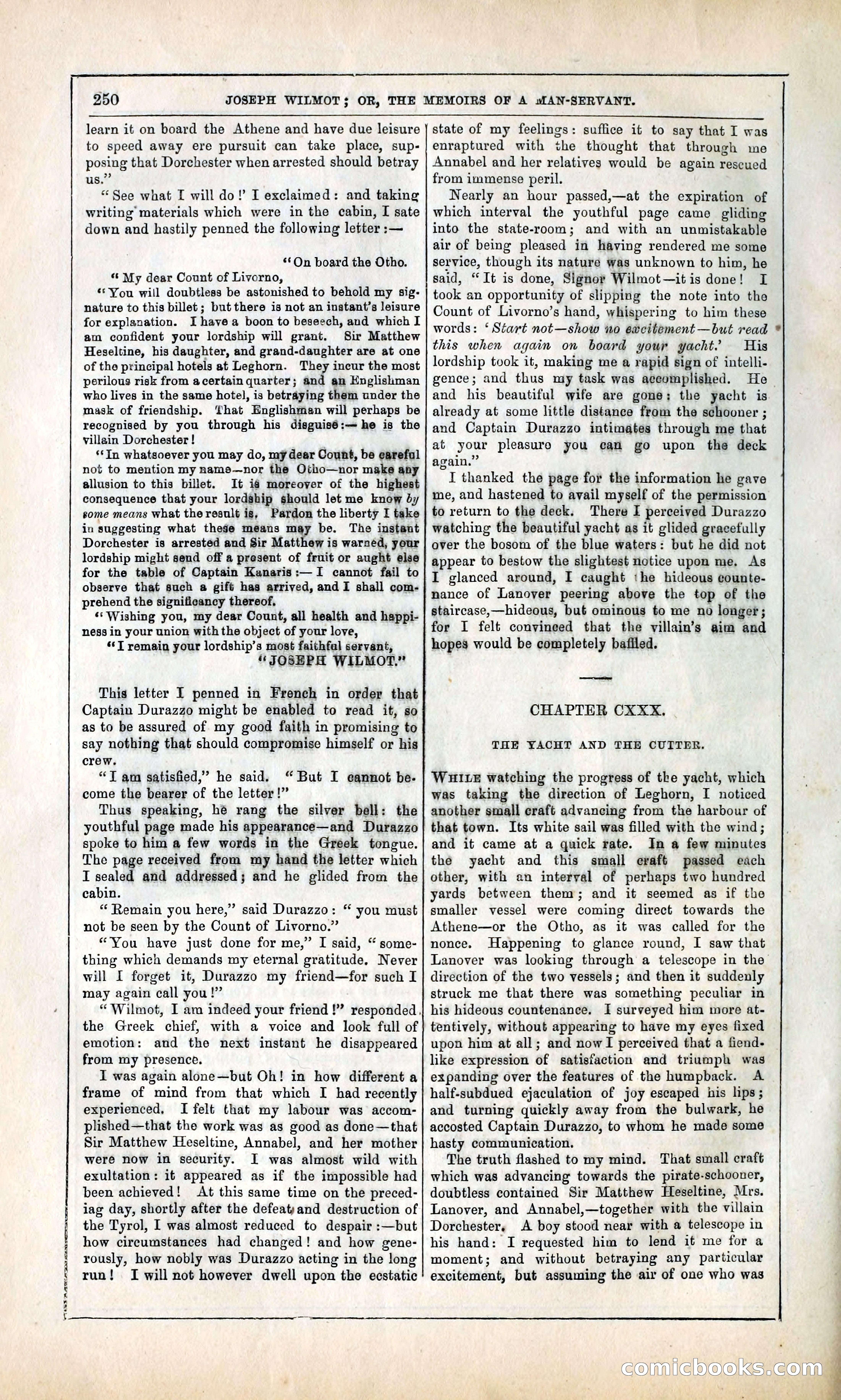 Joseph Wilmot, or, The Memoirs of a Man-Servant — page 263 of 399