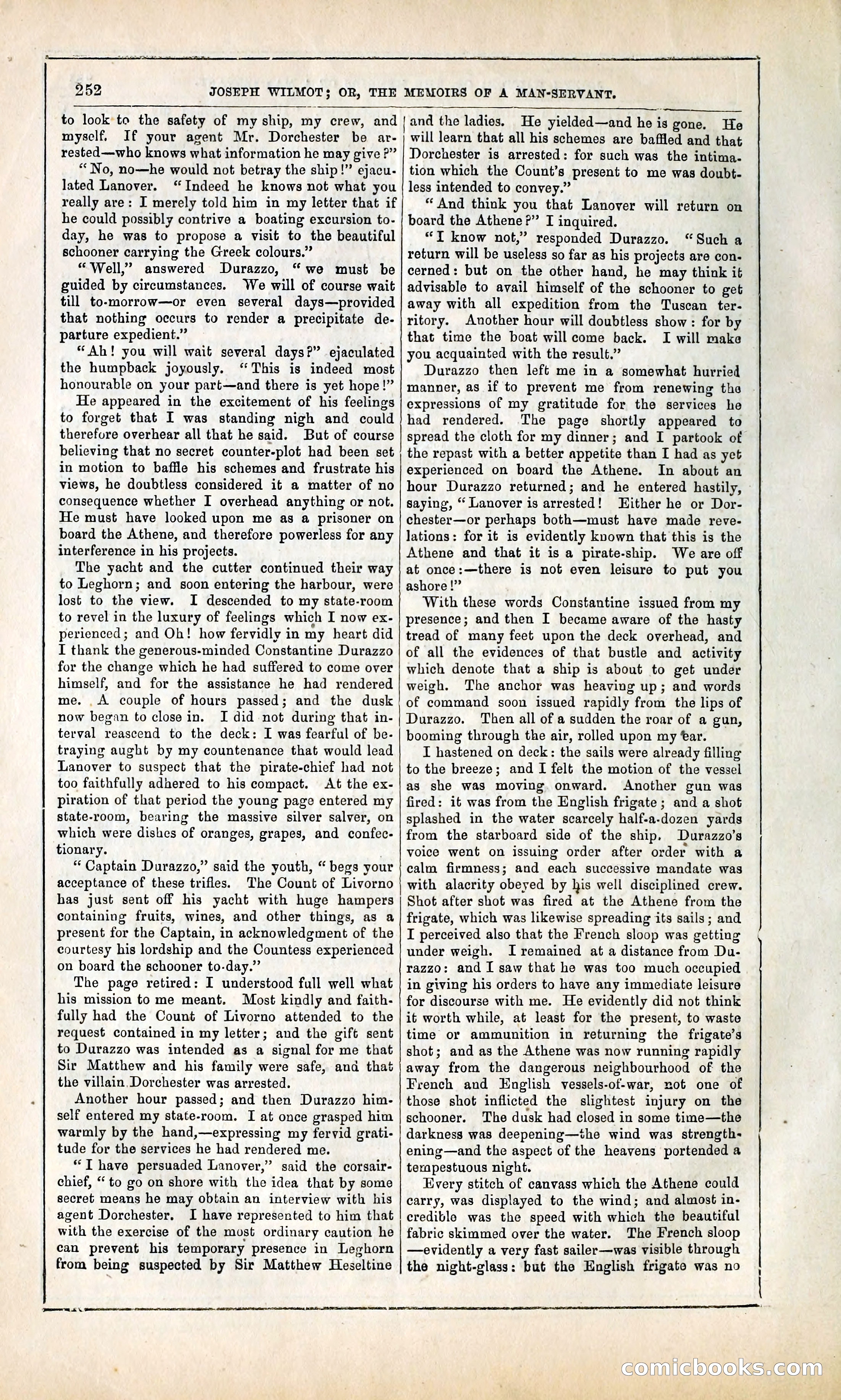 Joseph Wilmot, or, The Memoirs of a Man-Servant — page 265 of 399