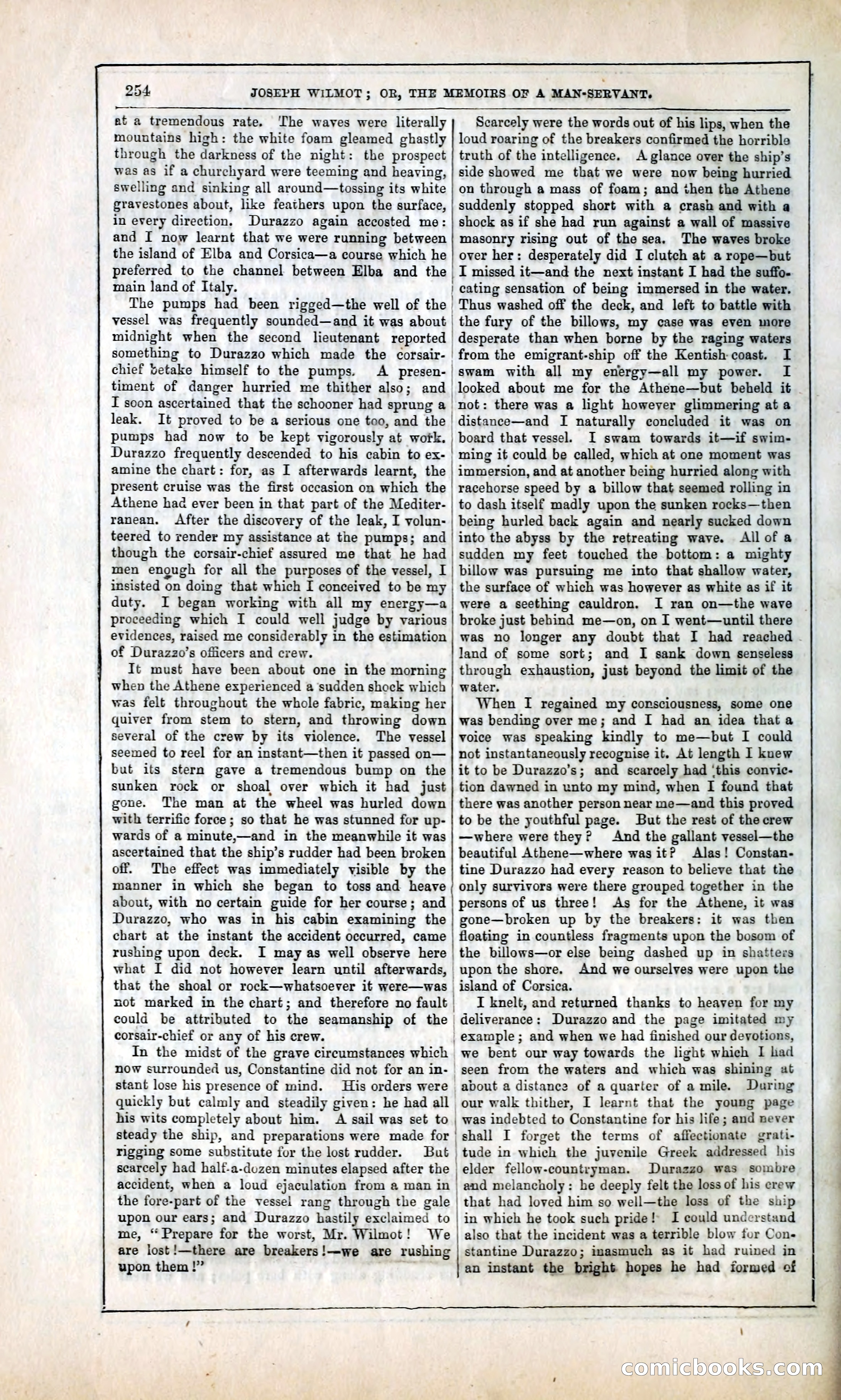 Joseph Wilmot, or, The Memoirs of a Man-Servant — page 267 of 399