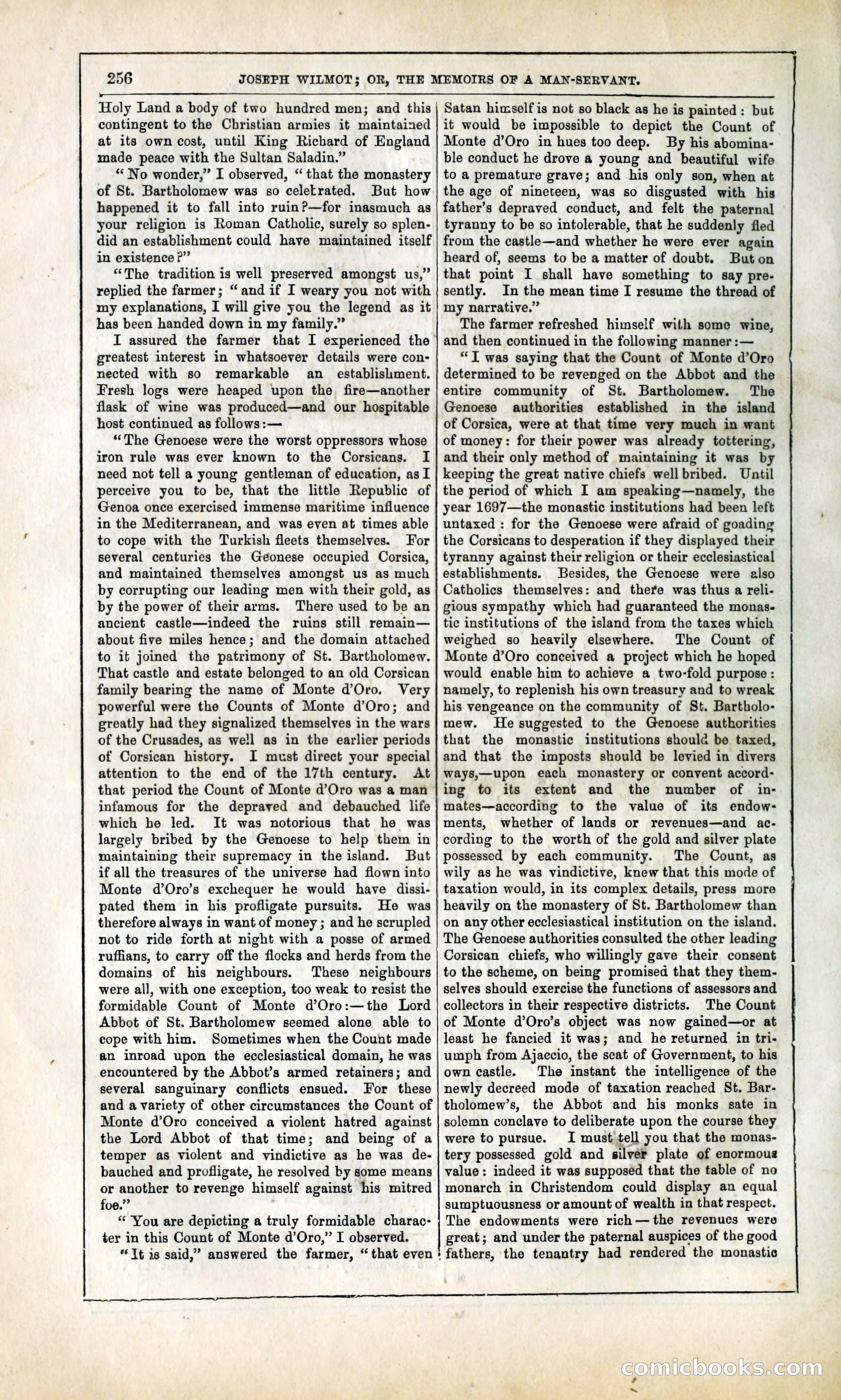 Joseph Wilmot, or, The Memoirs of a Man-Servant — page 269 of 399