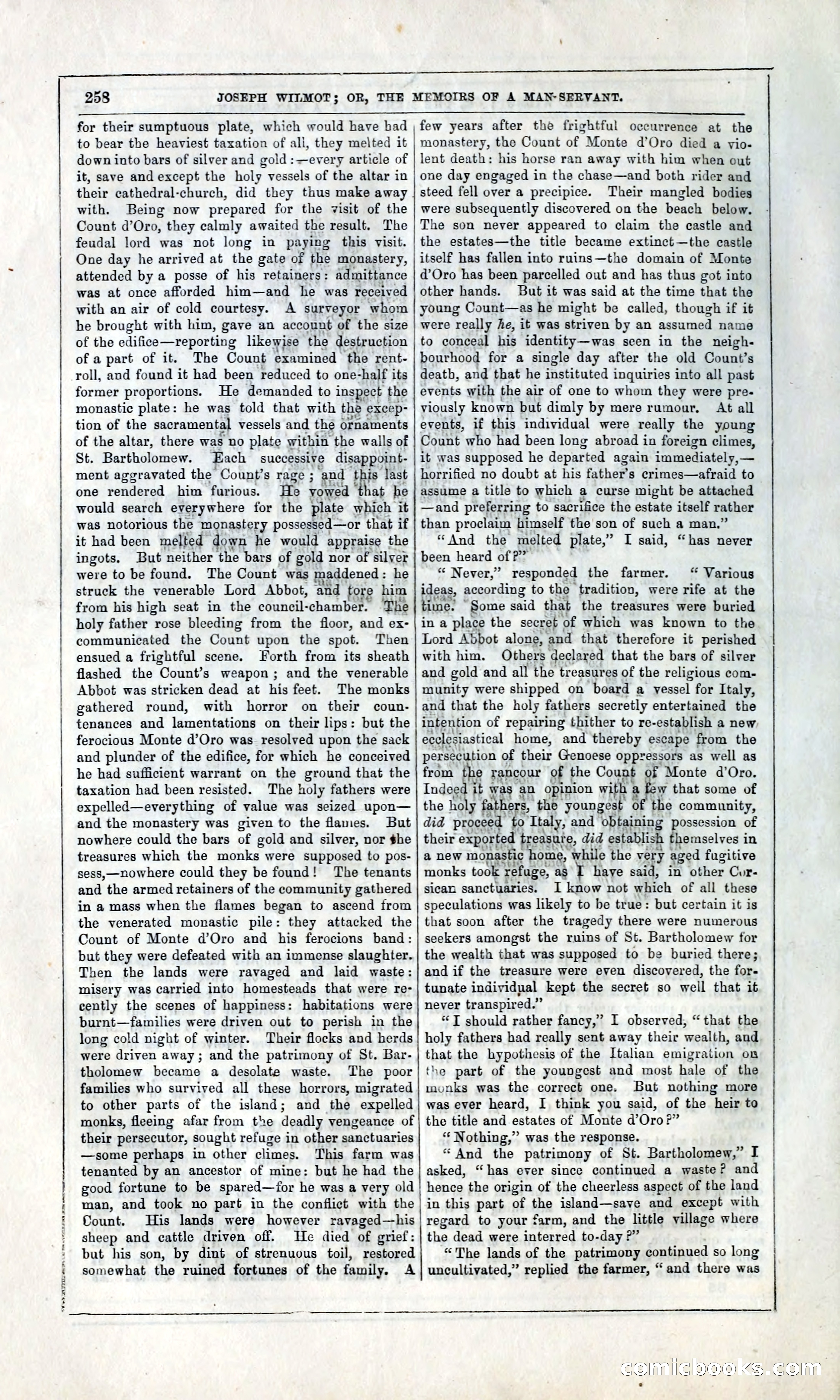 Joseph Wilmot, or, The Memoirs of a Man-Servant — page 271 of 399