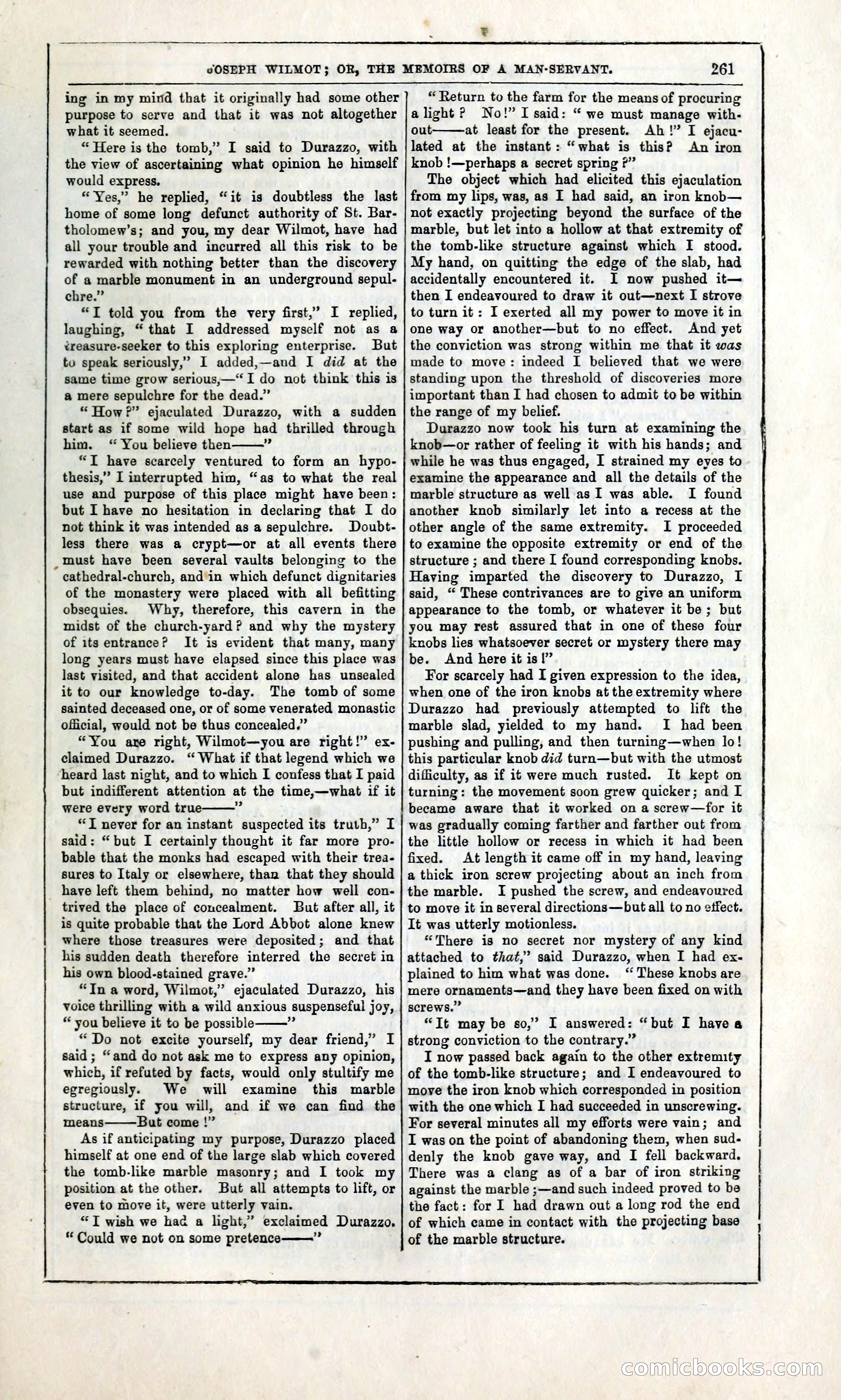 Joseph Wilmot, or, The Memoirs of a Man-Servant — page 274 of 399