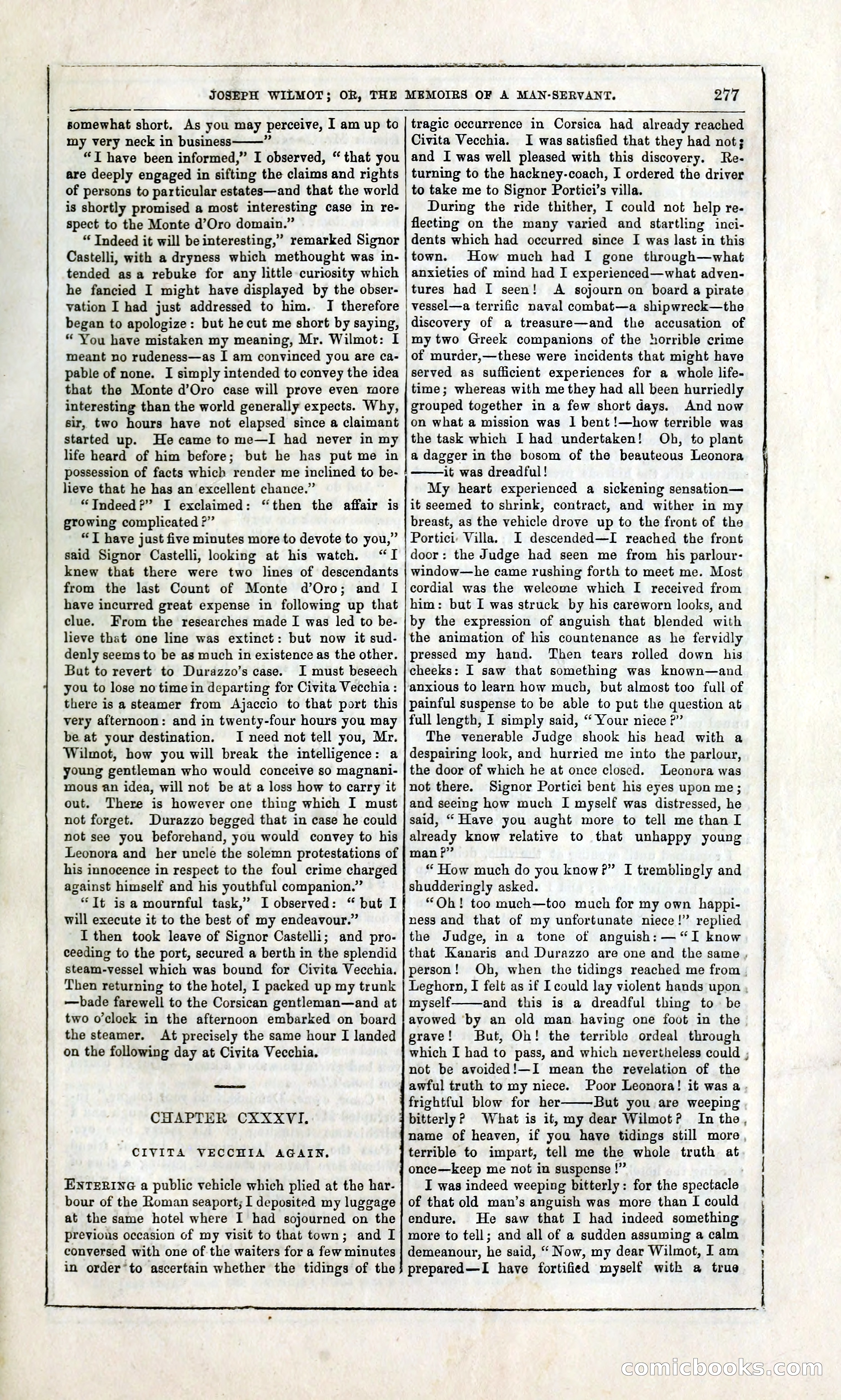 Joseph Wilmot, or, The Memoirs of a Man-Servant — page 290 of 399