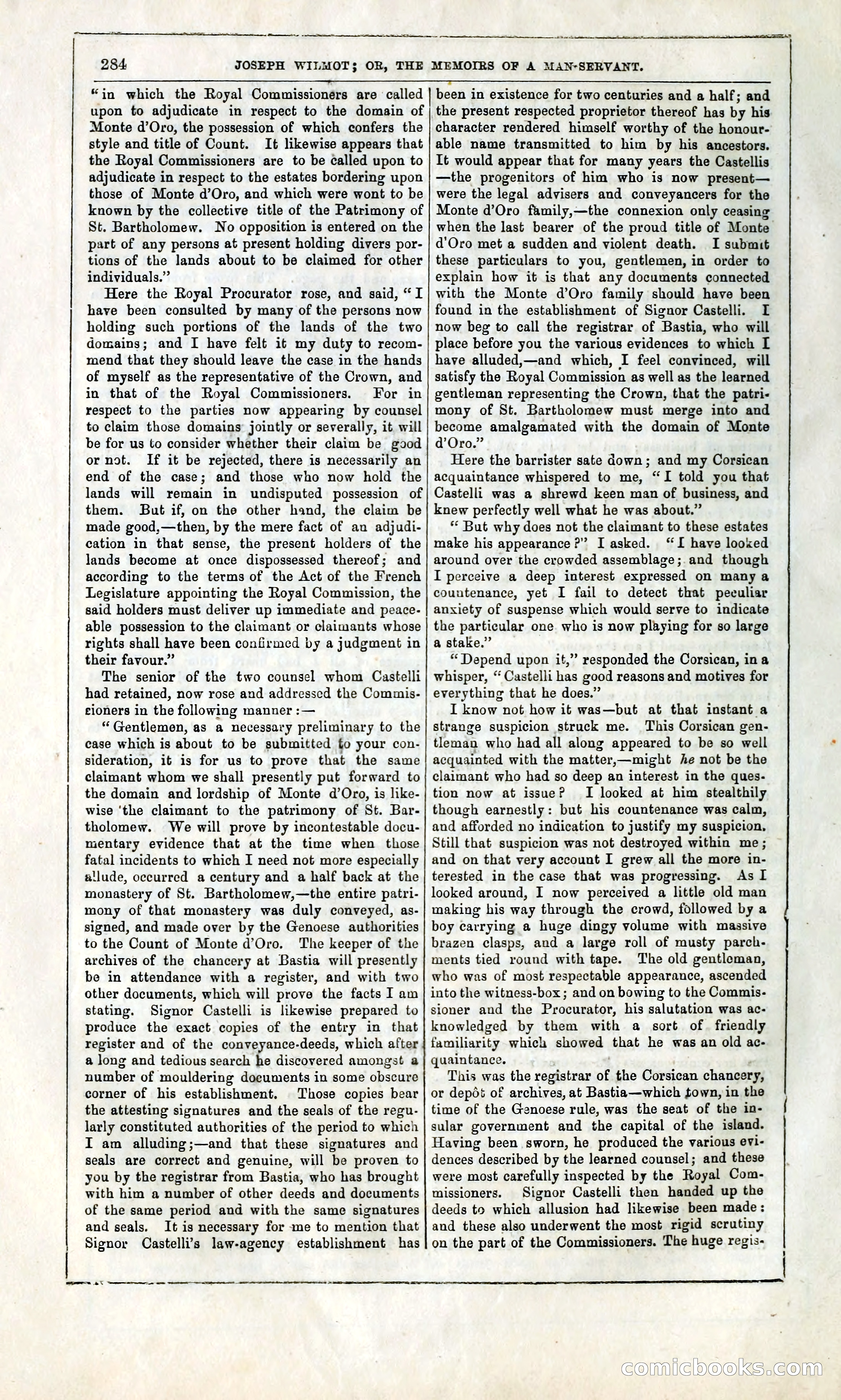 Joseph Wilmot, or, The Memoirs of a Man-Servant — page 297 of 399