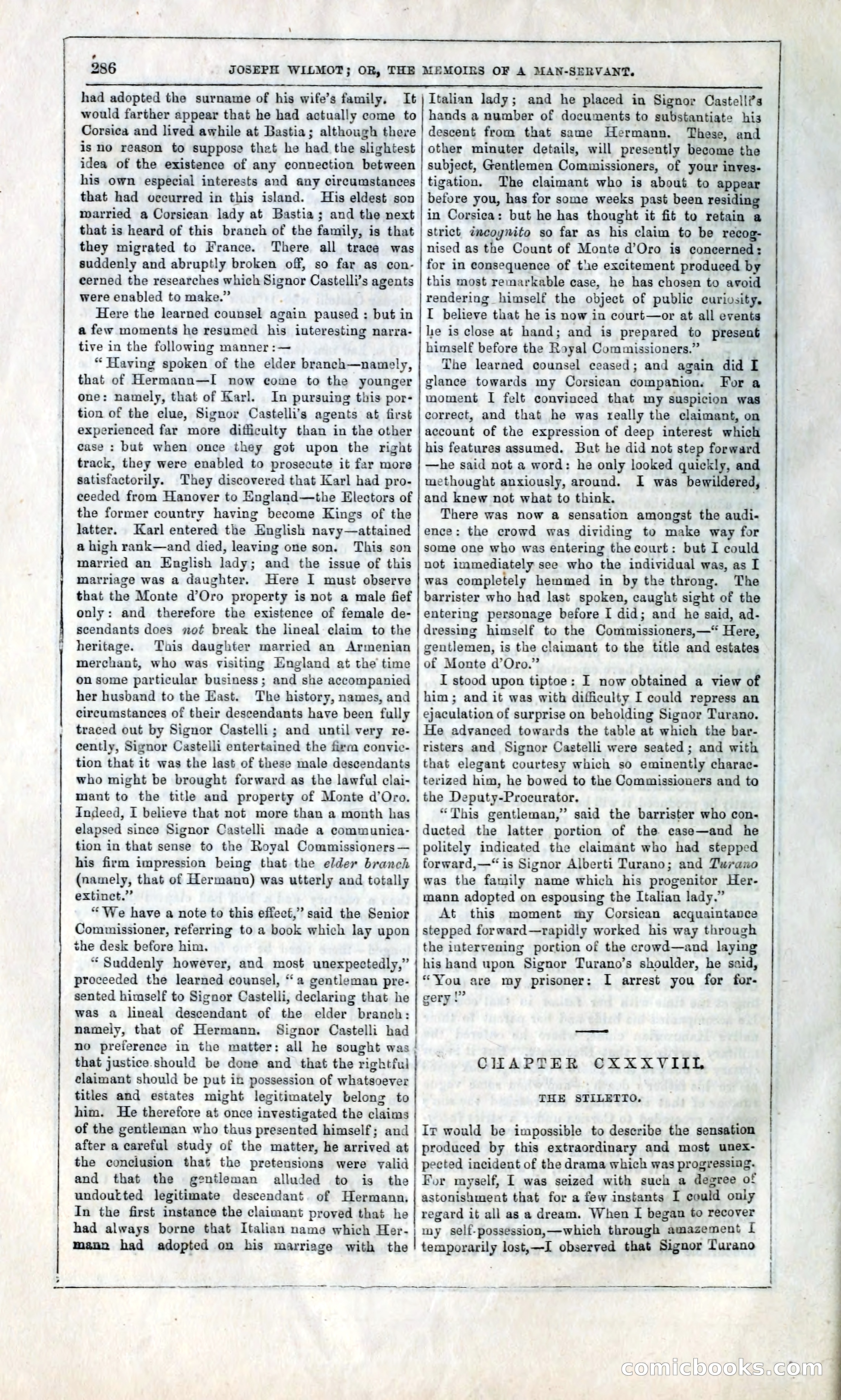 Joseph Wilmot, or, The Memoirs of a Man-Servant — page 299 of 399