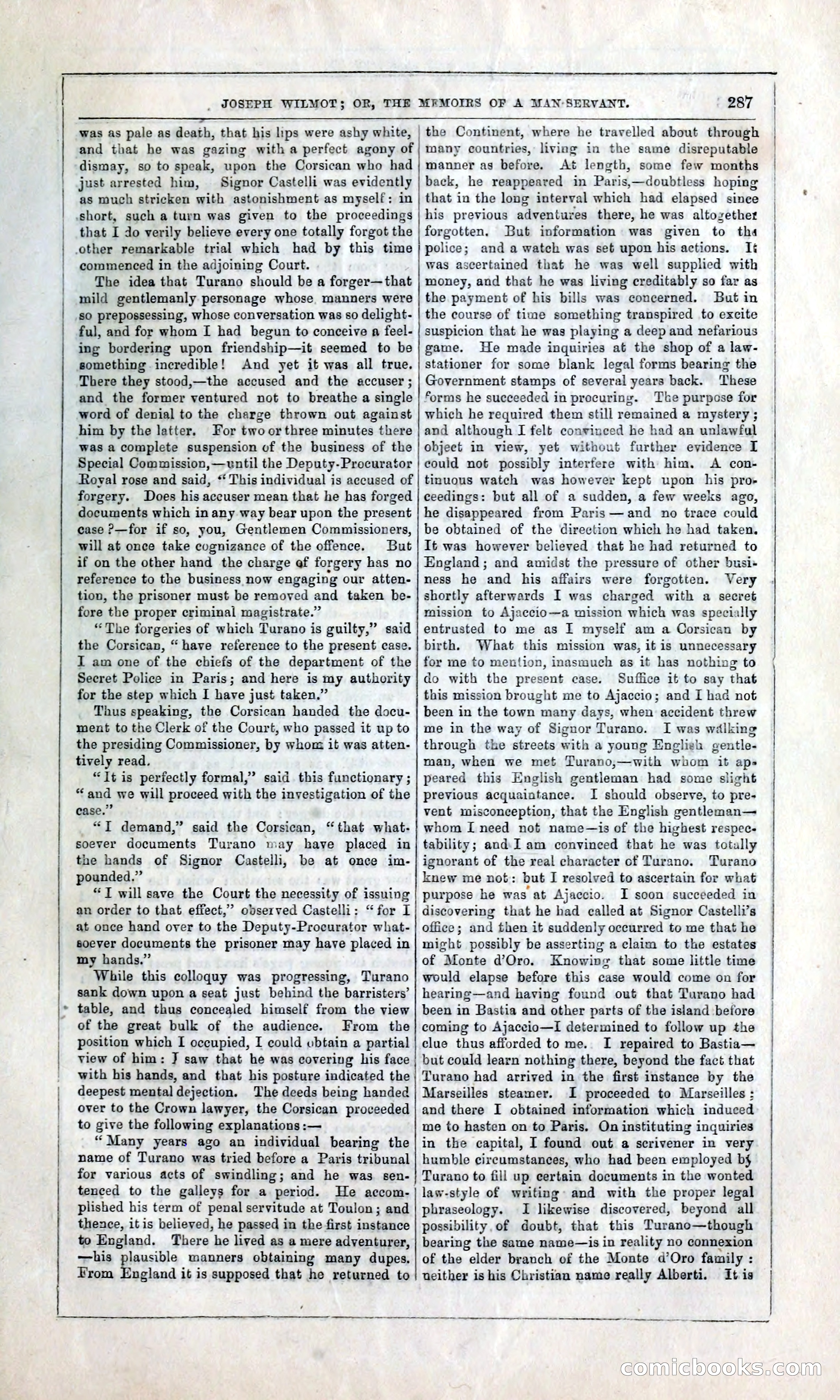 Joseph Wilmot, or, The Memoirs of a Man-Servant — page 300 of 399