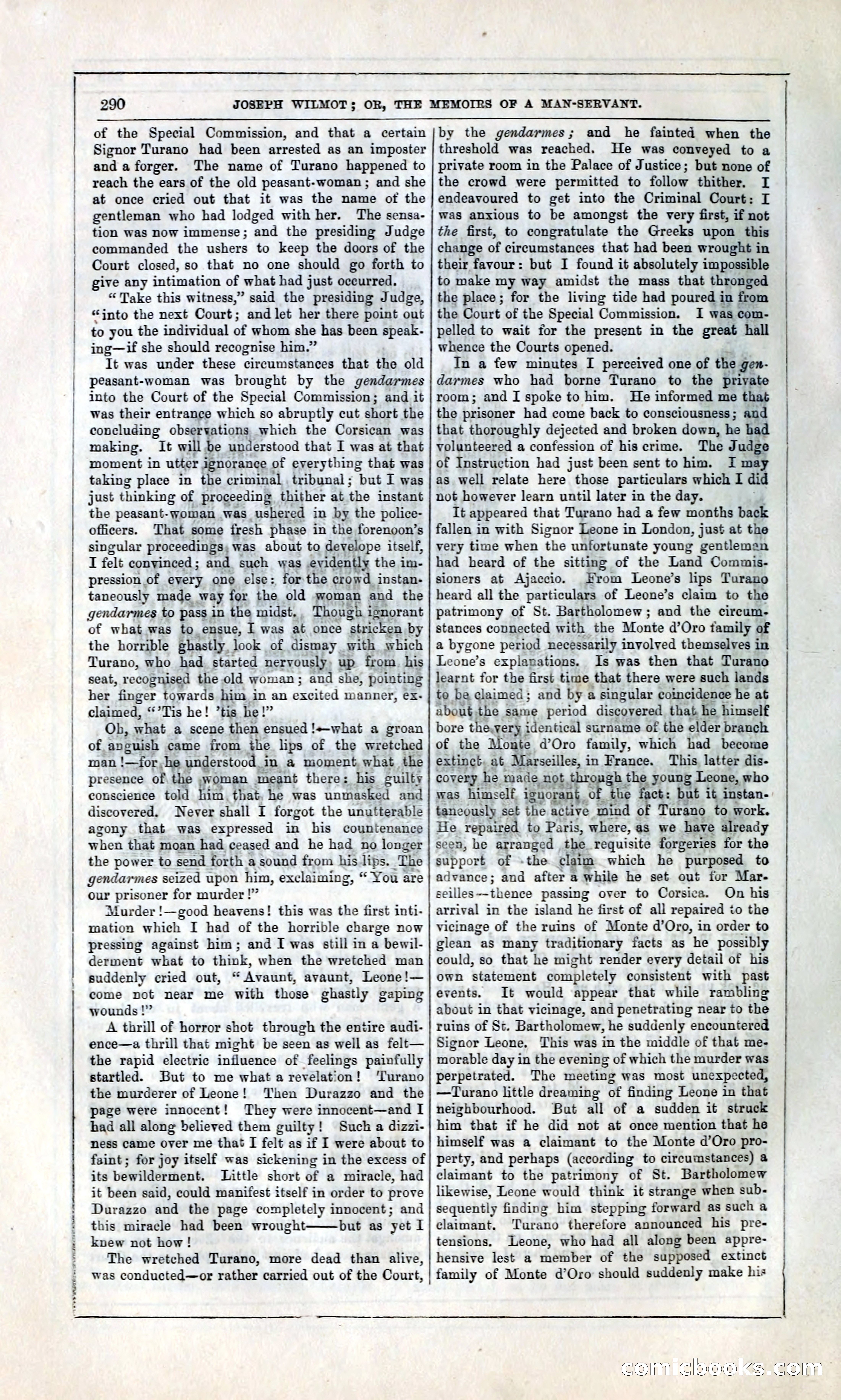 Joseph Wilmot, or, The Memoirs of a Man-Servant — page 303 of 399