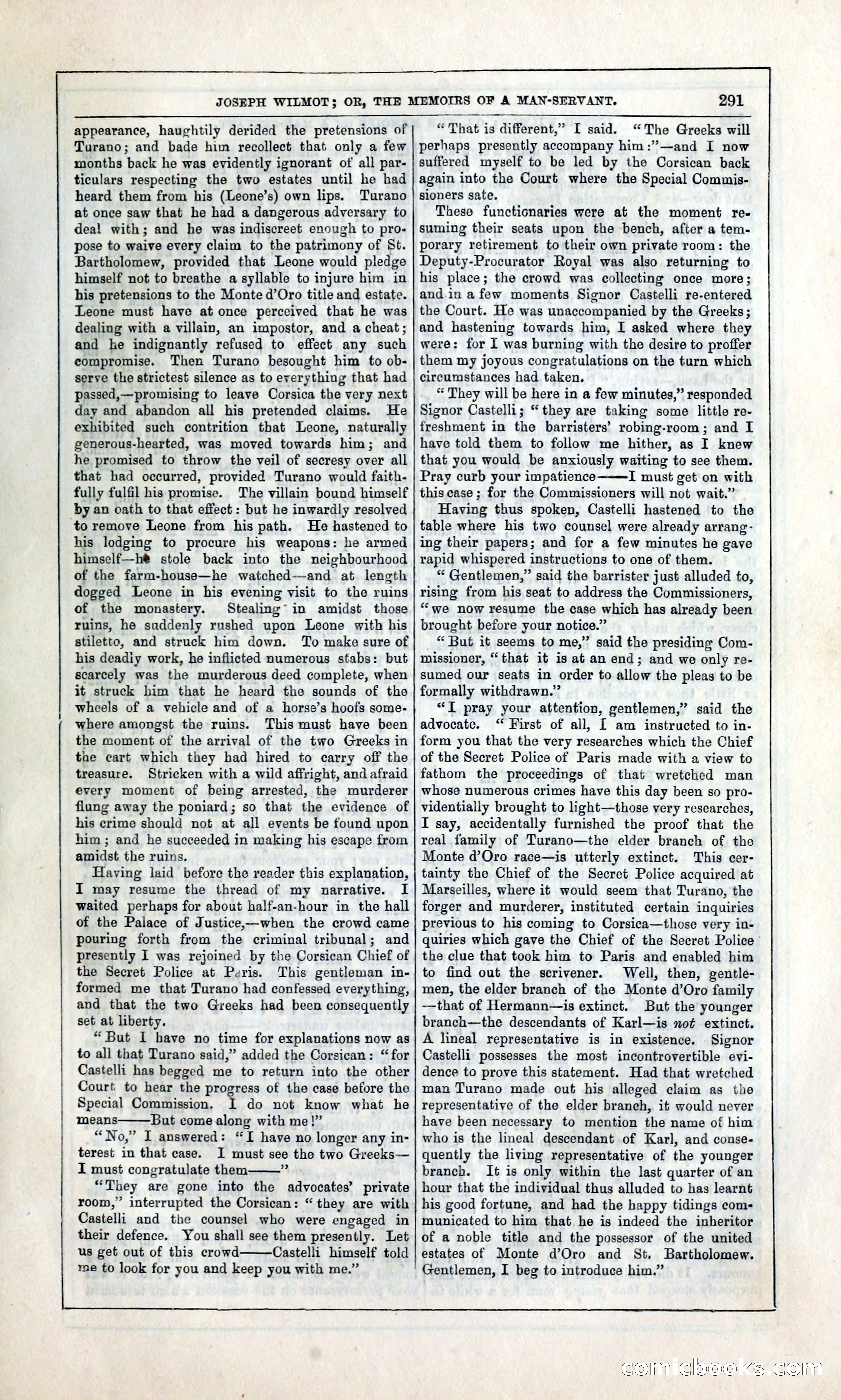 Joseph Wilmot, or, The Memoirs of a Man-Servant — page 304 of 399
