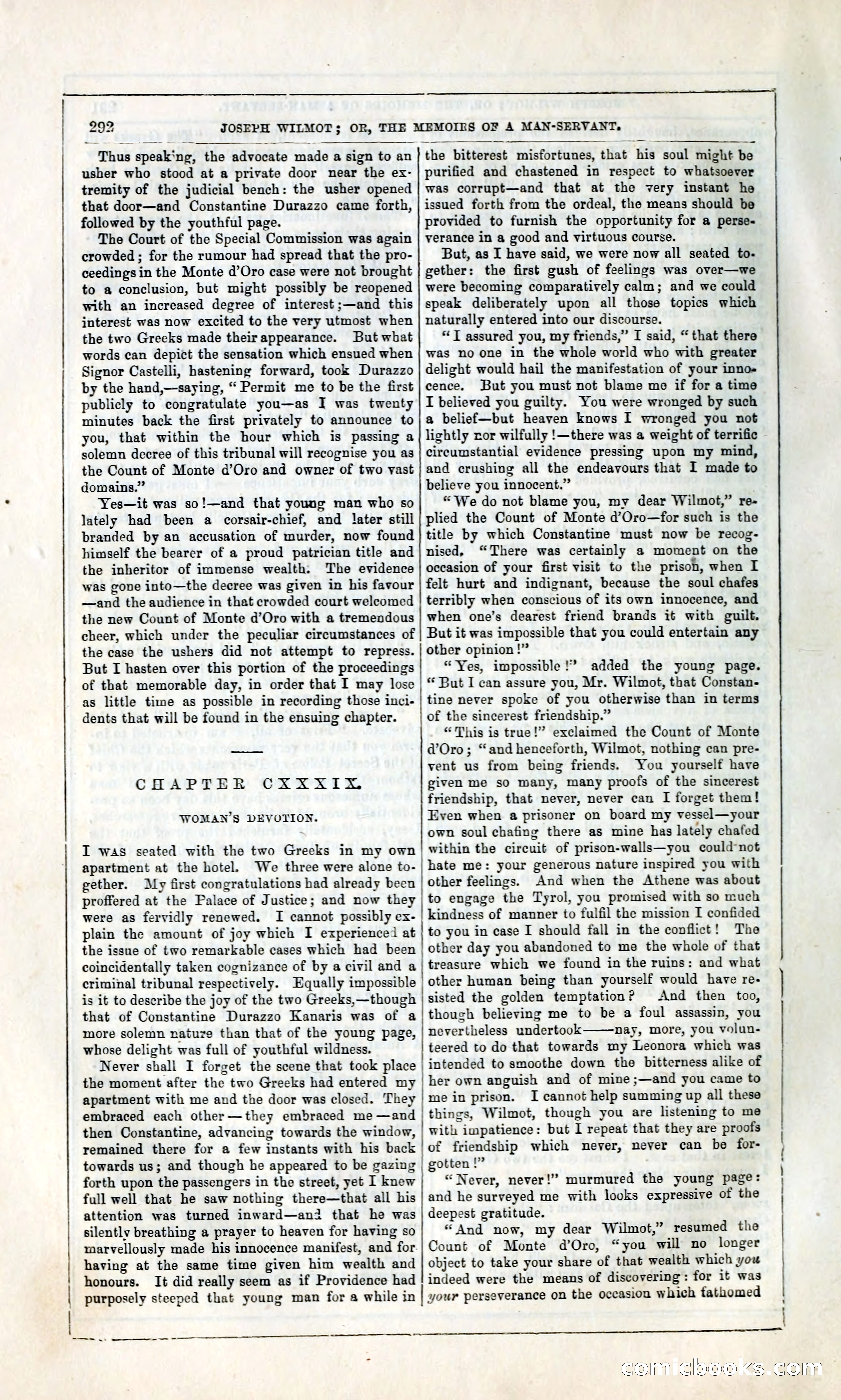 Joseph Wilmot, or, The Memoirs of a Man-Servant — page 305 of 399