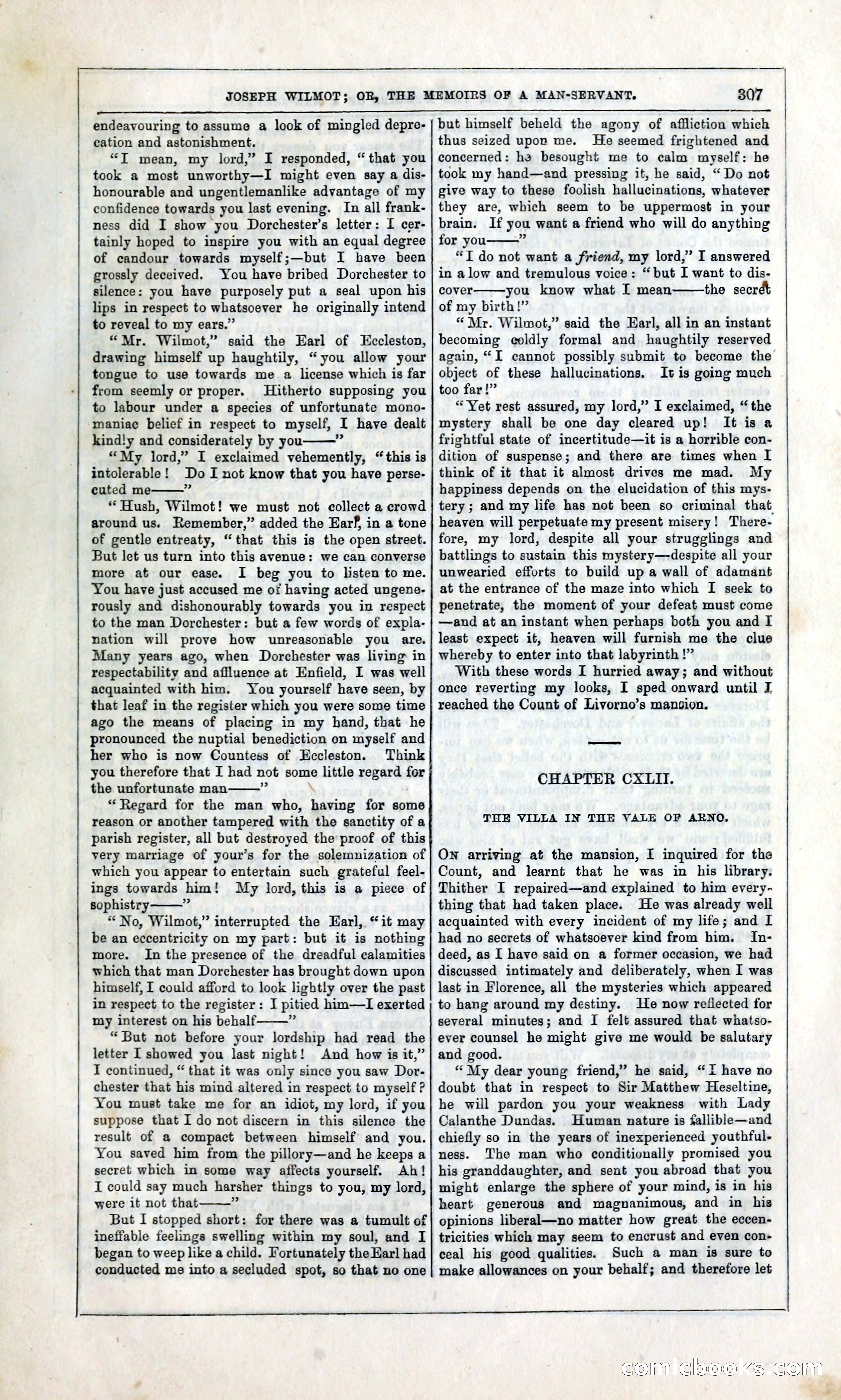 Joseph Wilmot, or, The Memoirs of a Man-Servant — page 320 of 399