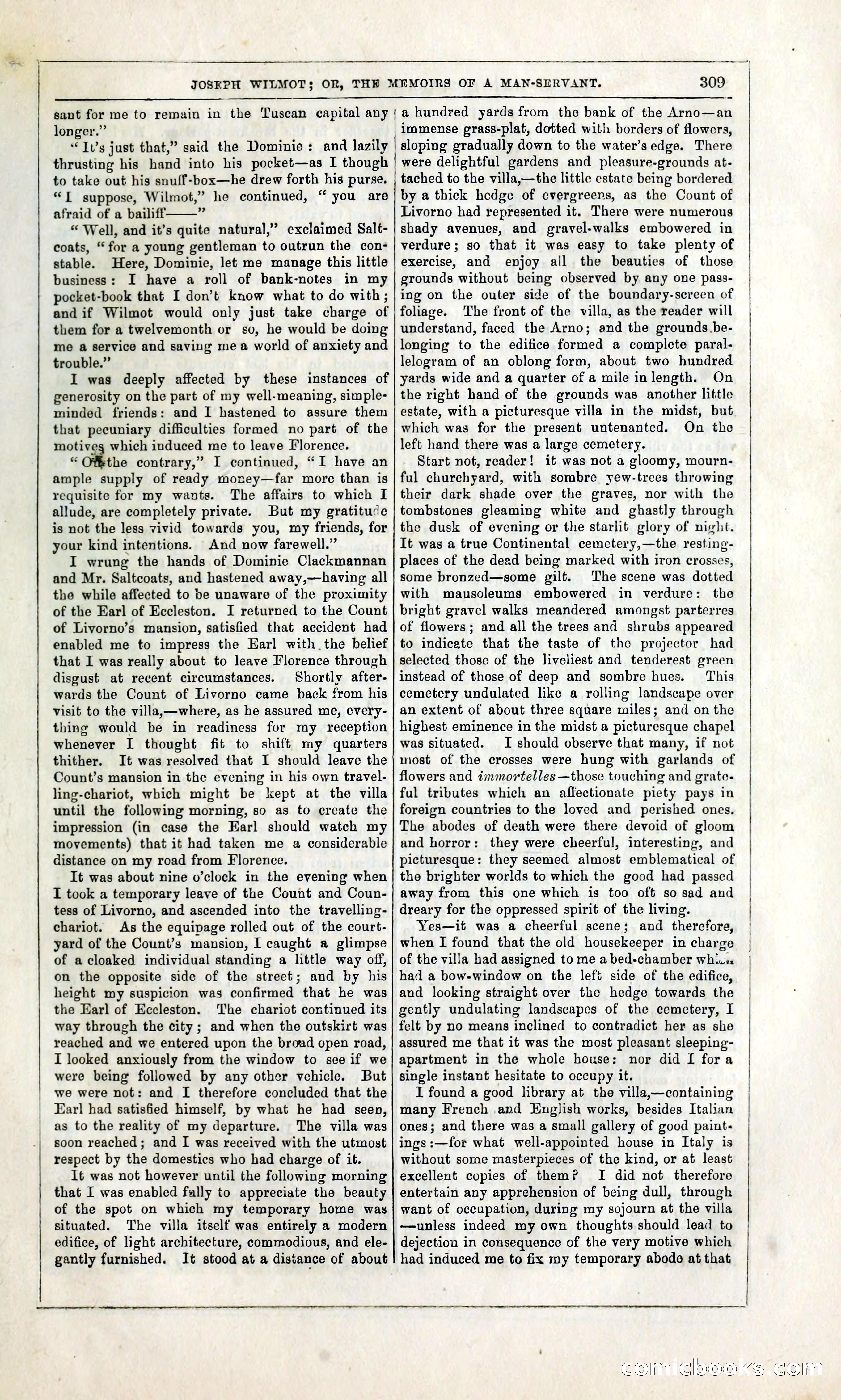 Joseph Wilmot, or, The Memoirs of a Man-Servant — page 322 of 399