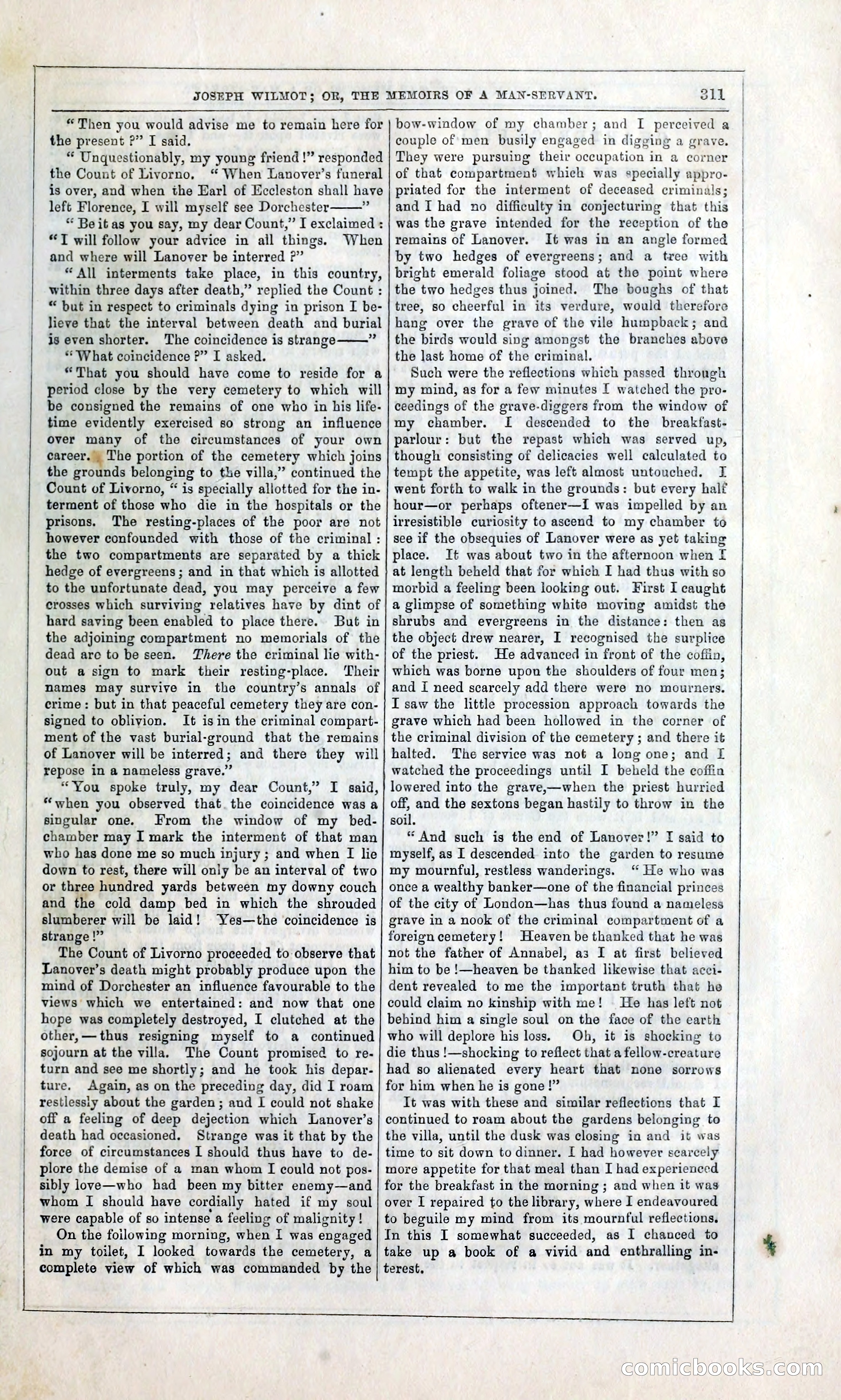 Joseph Wilmot, or, The Memoirs of a Man-Servant — page 324 of 399