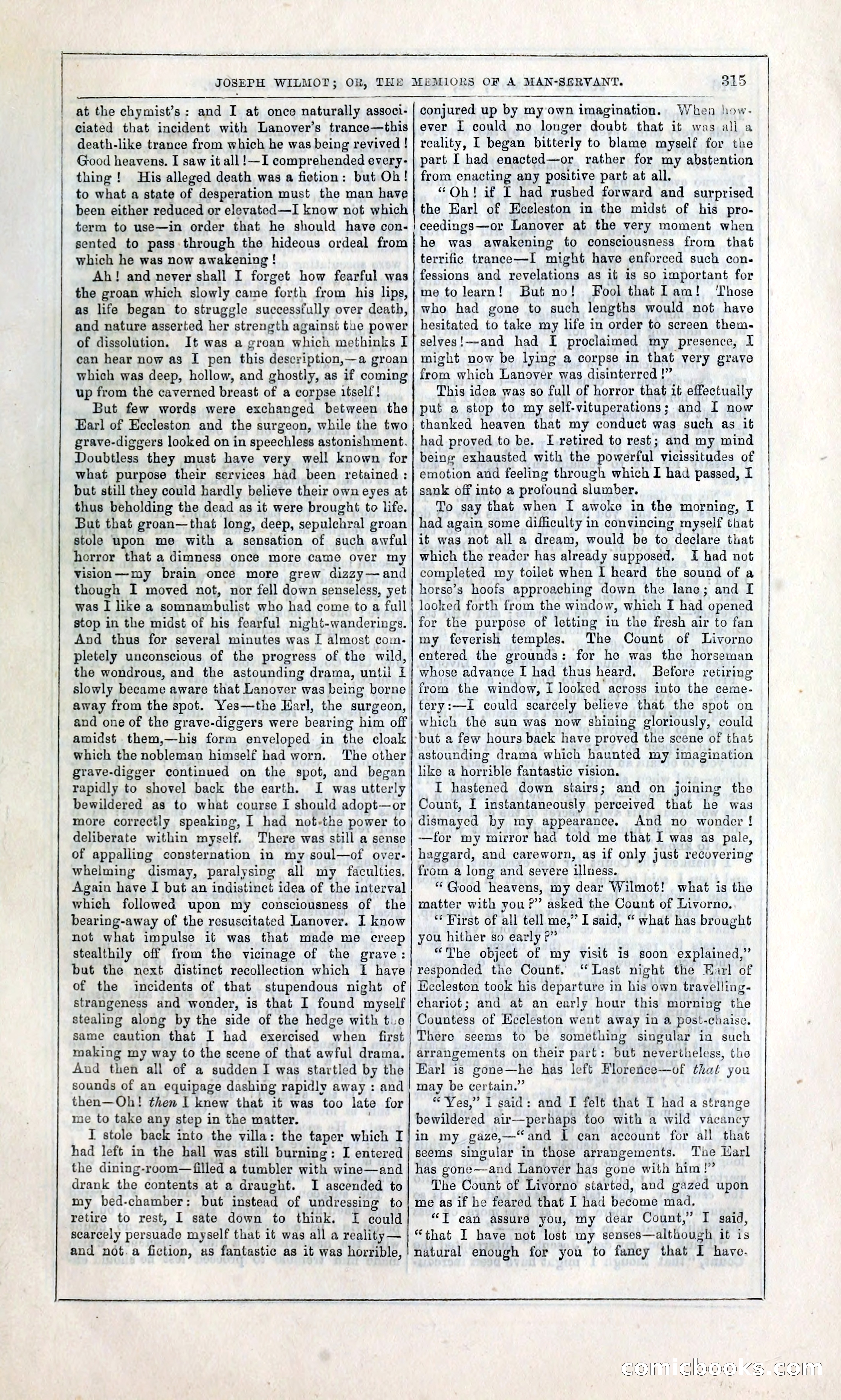 Joseph Wilmot, or, The Memoirs of a Man-Servant — page 328 of 399