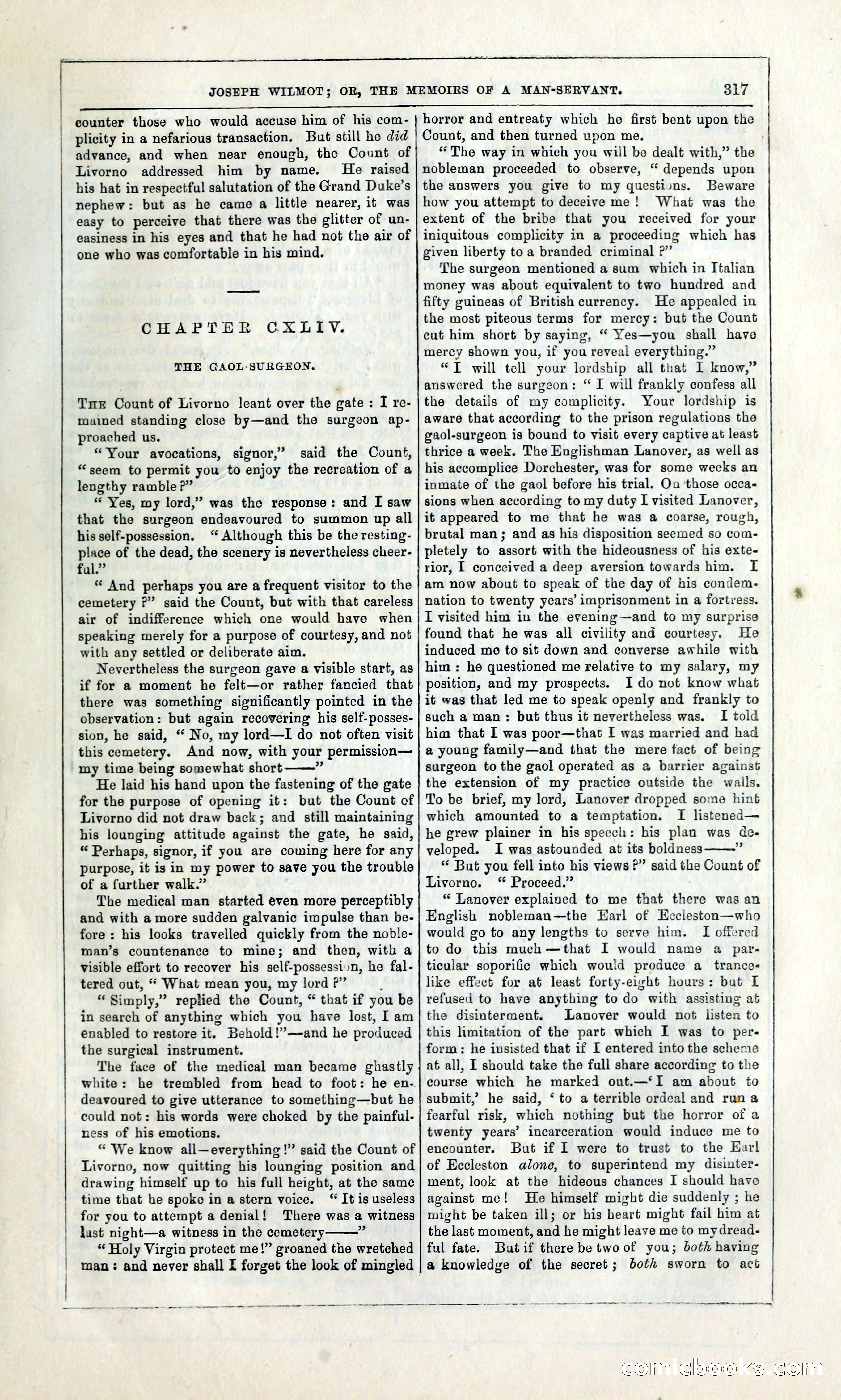 Joseph Wilmot, or, The Memoirs of a Man-Servant — page 330 of 399