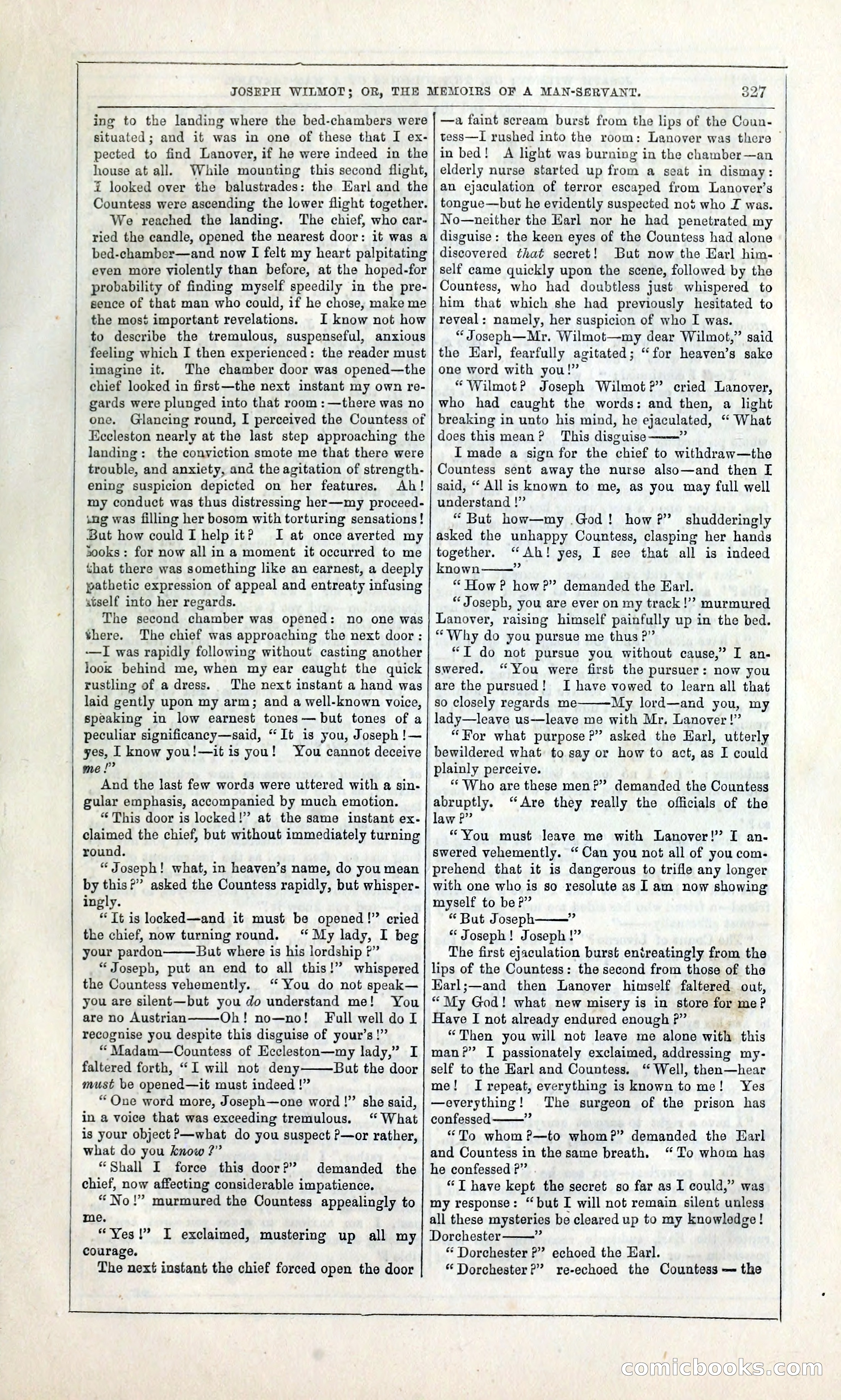 Joseph Wilmot, or, The Memoirs of a Man-Servant — page 340 of 399